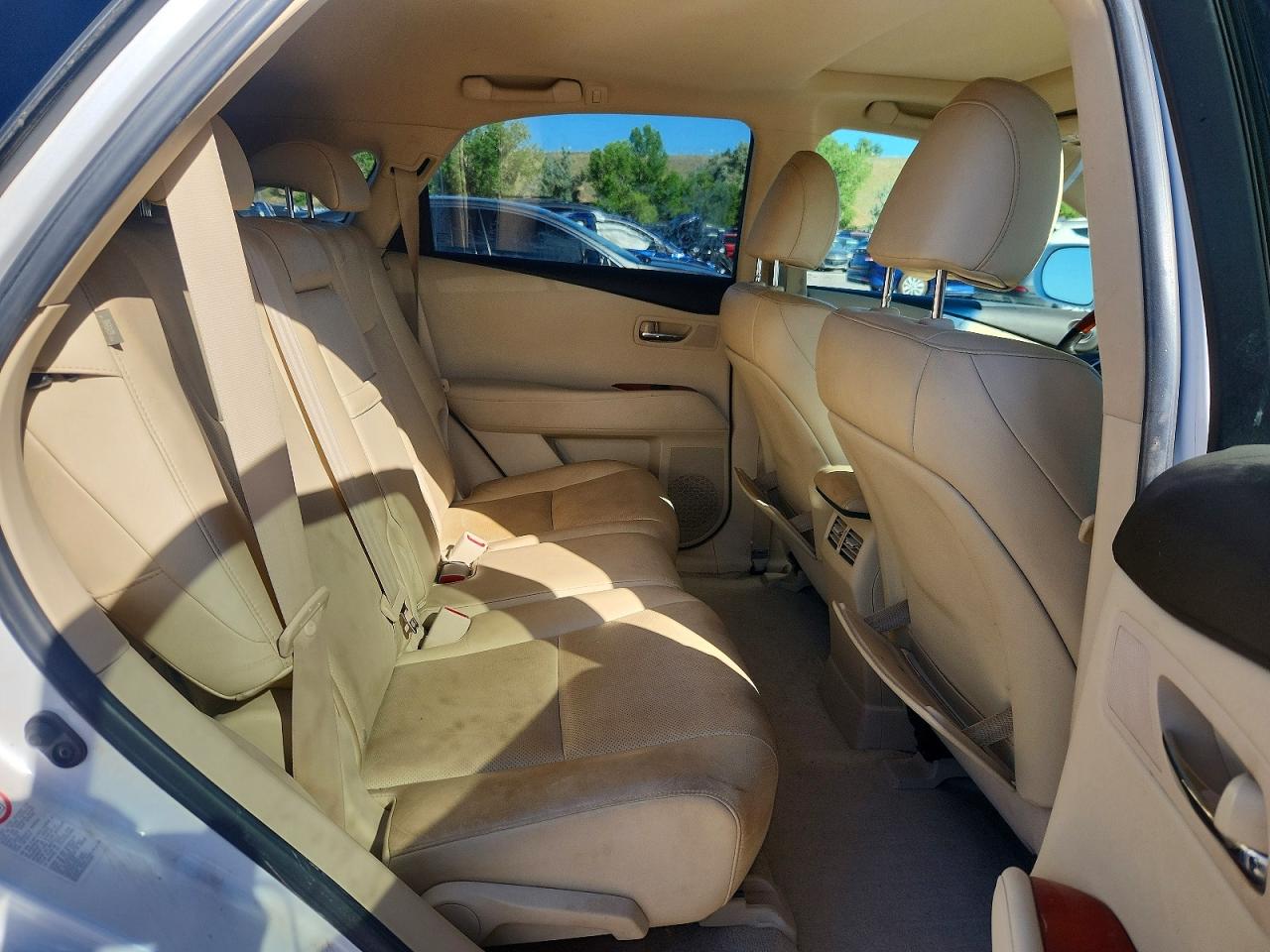 2010 Lexus Rx 350 White vin: 2T2BK1BA6AC025597