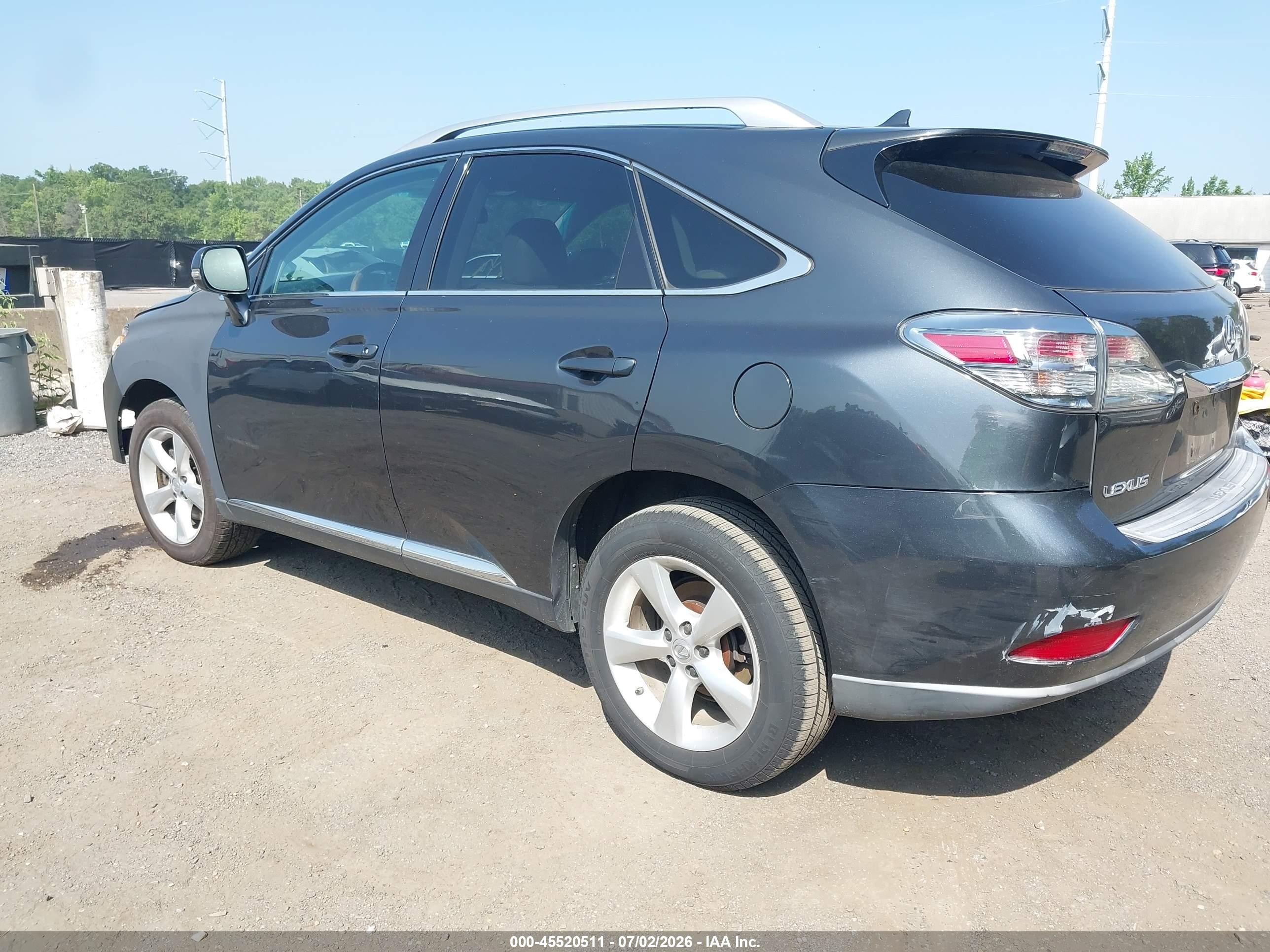 2010 Lexus Rx 350   Gray vin: 2T2BK1BA6AC028287