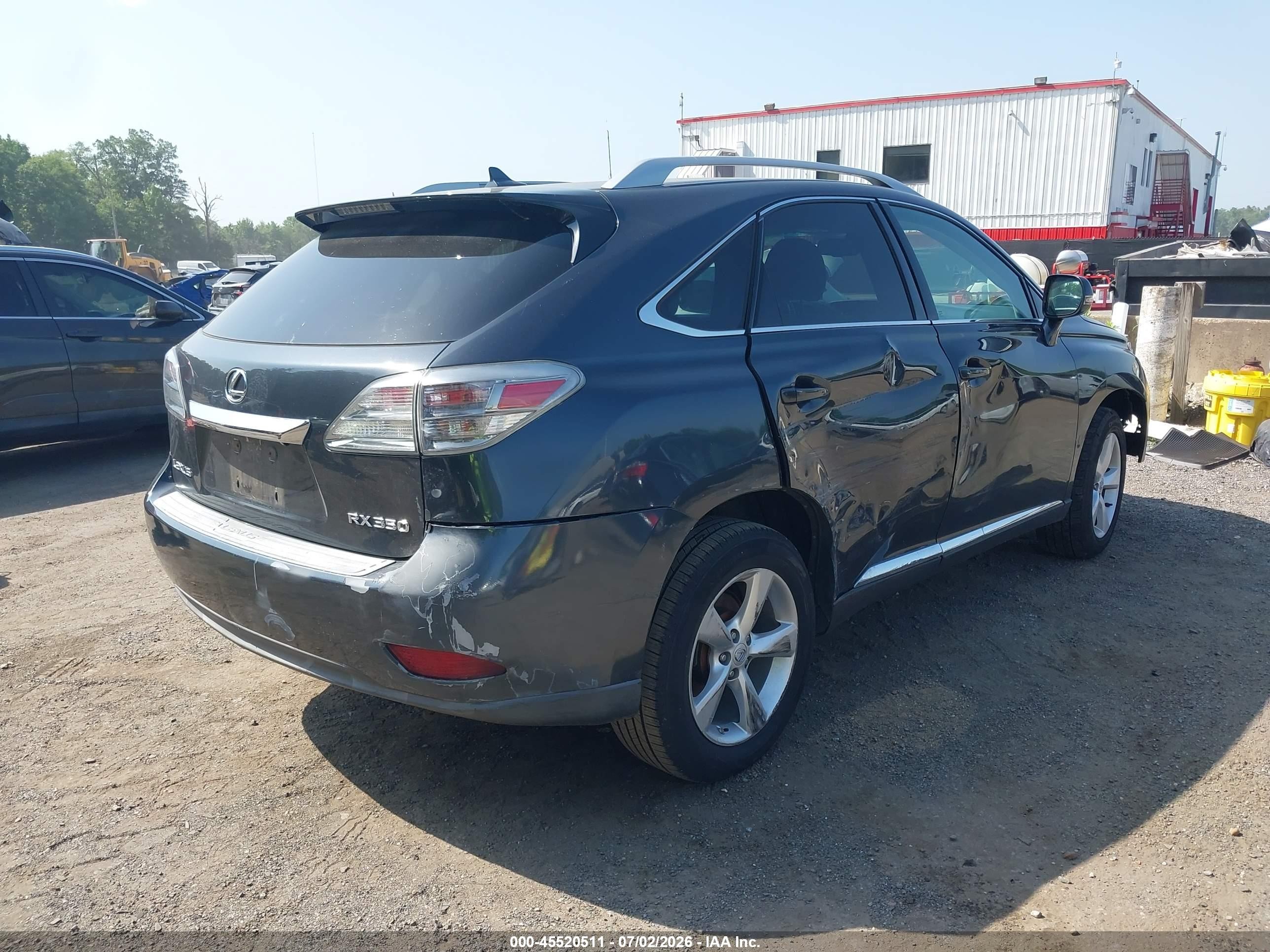 2010 Lexus Rx 350   Gray vin: 2T2BK1BA6AC028287