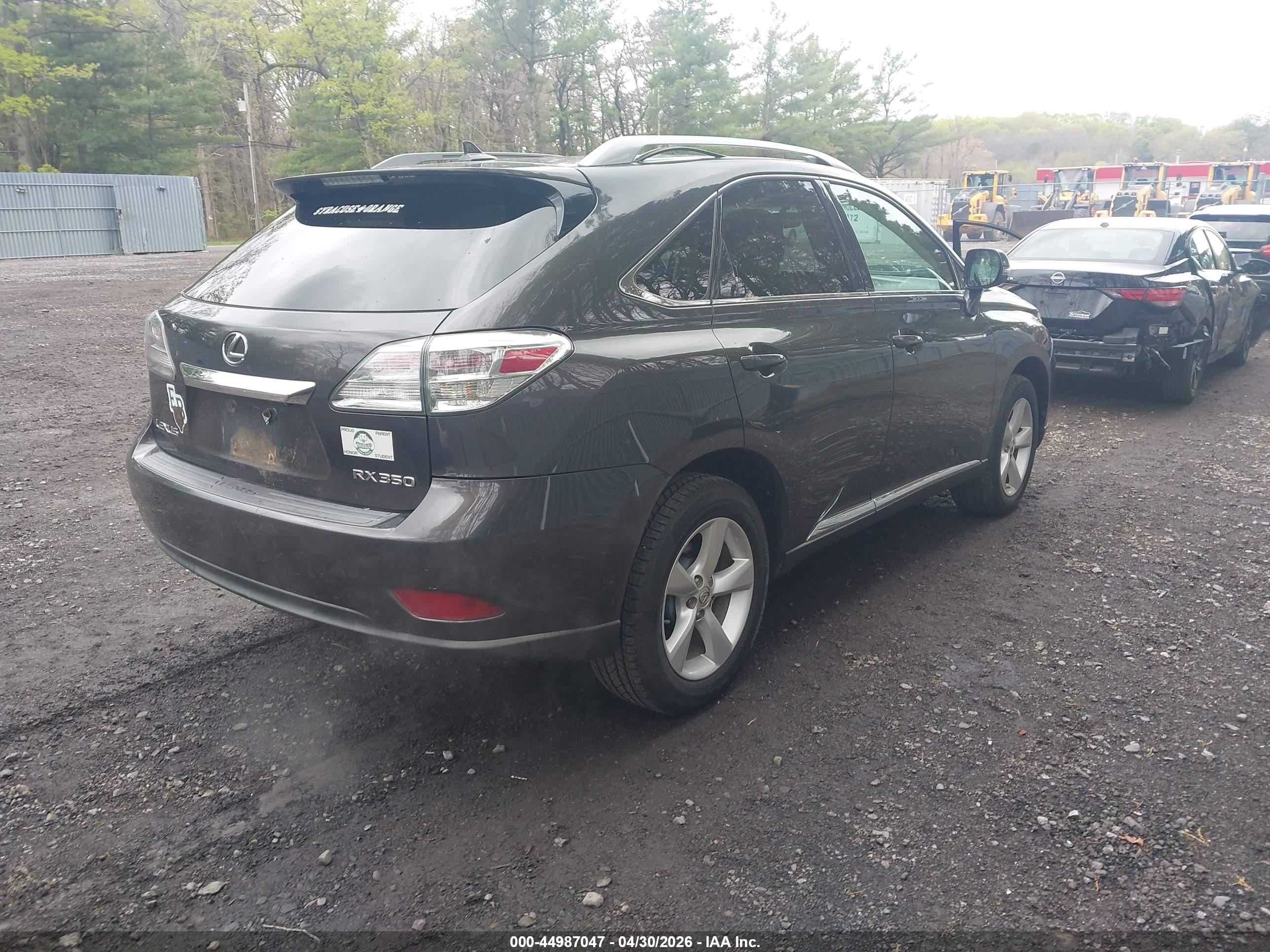 2010 Lexus Rx 350   Brown vin: 2T2BK1BA6AC035689