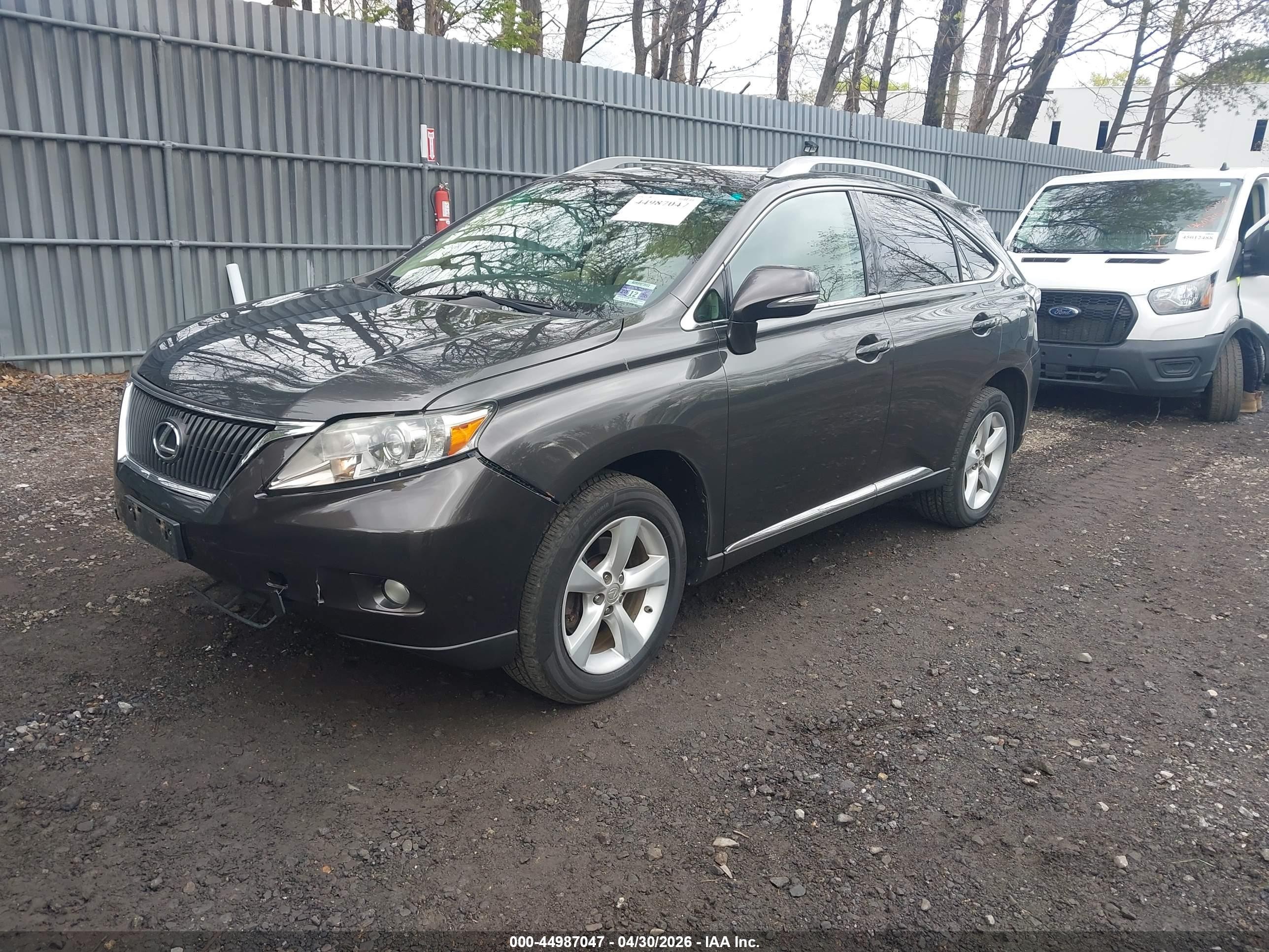 2010 Lexus Rx 350   Brown vin: 2T2BK1BA6AC035689