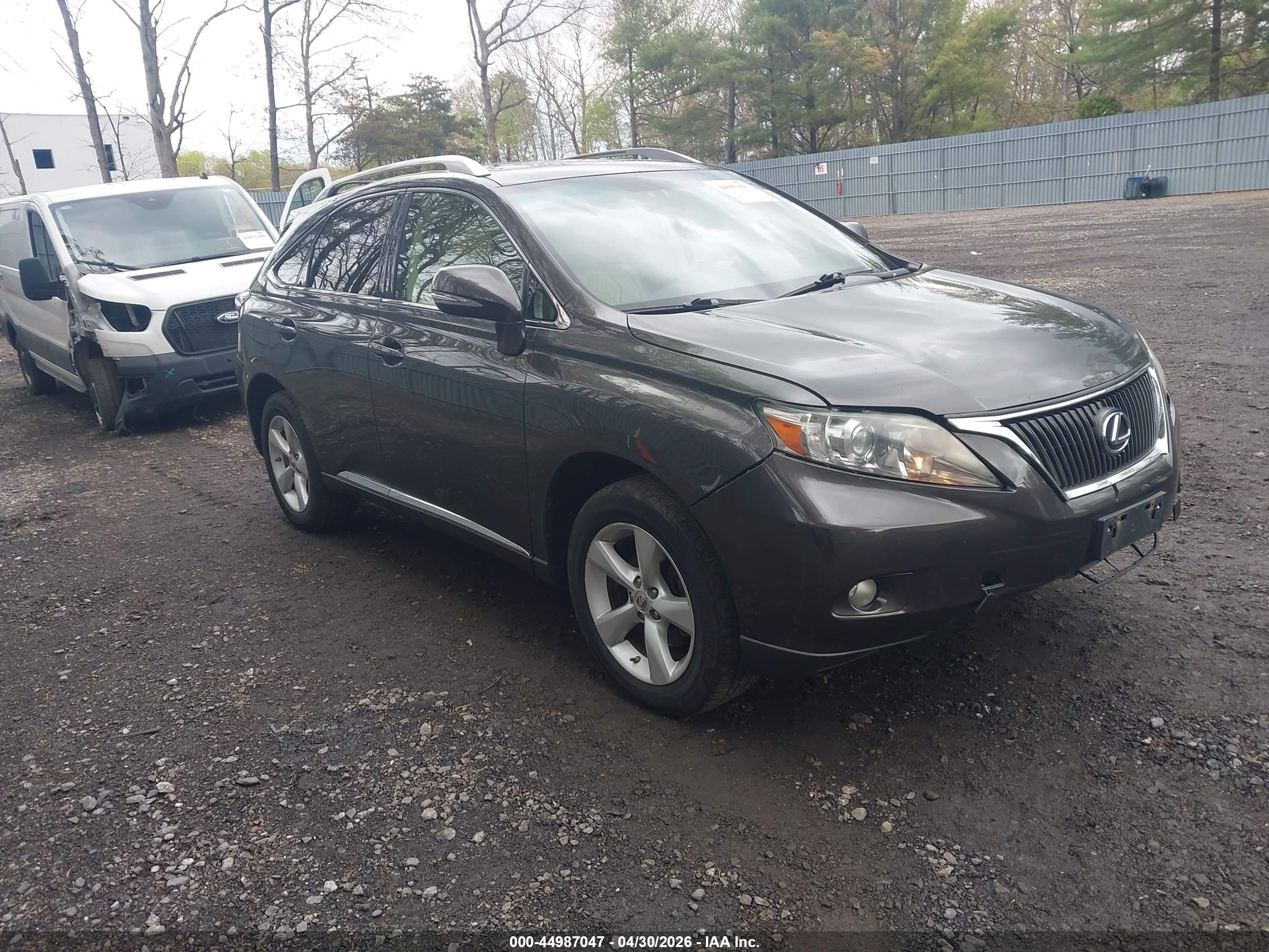 2010 Lexus Rx 350   Коричневый vin: 2T2BK1BA6AC035689