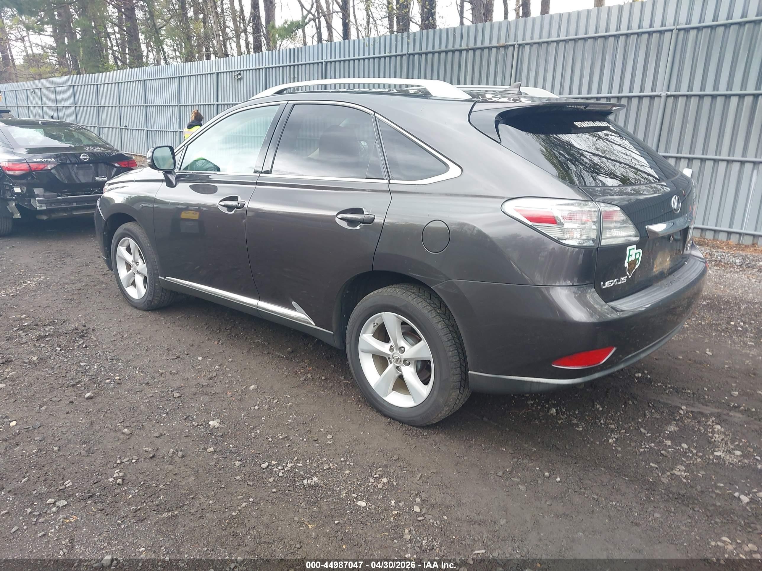 2010 Lexus Rx 350   Brown vin: 2T2BK1BA6AC035689