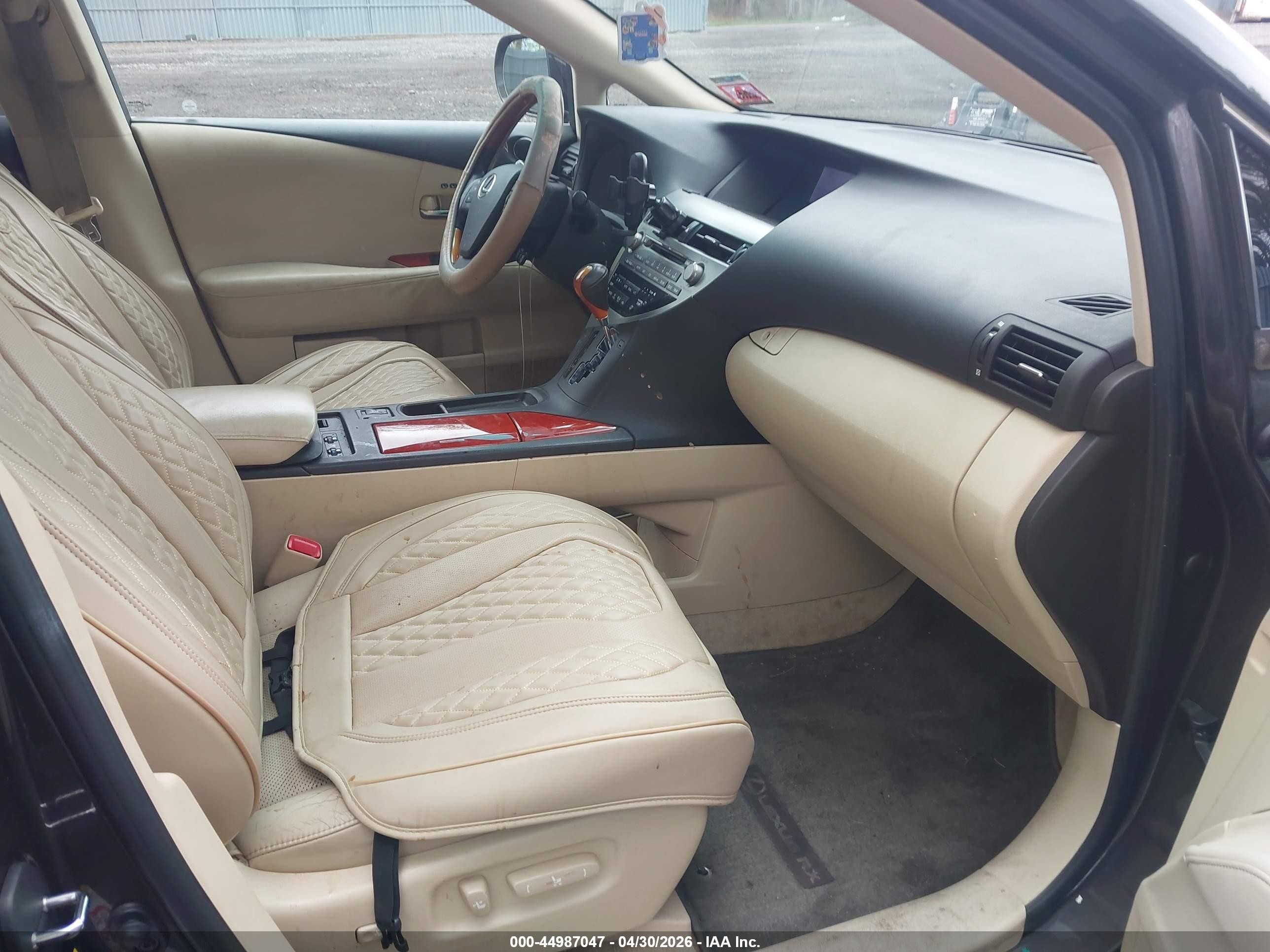 2010 Lexus Rx 350   Brown vin: 2T2BK1BA6AC035689