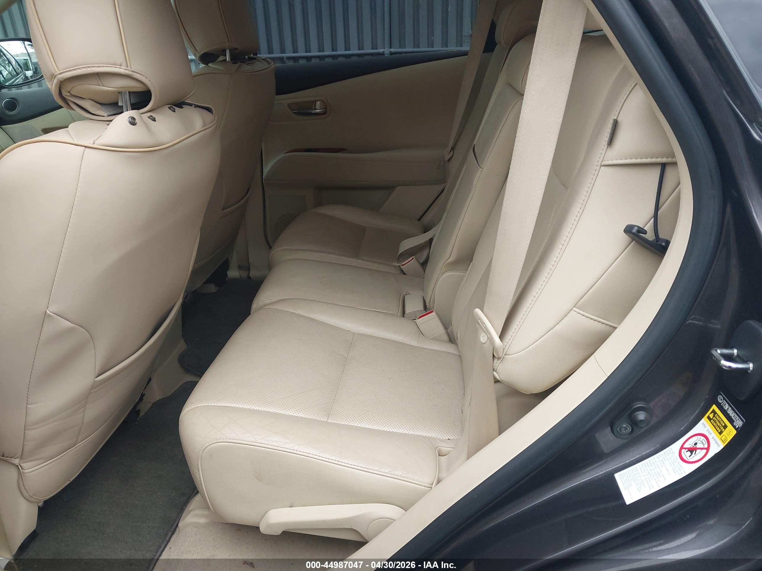 2010 Lexus Rx 350   Brown vin: 2T2BK1BA6AC035689
