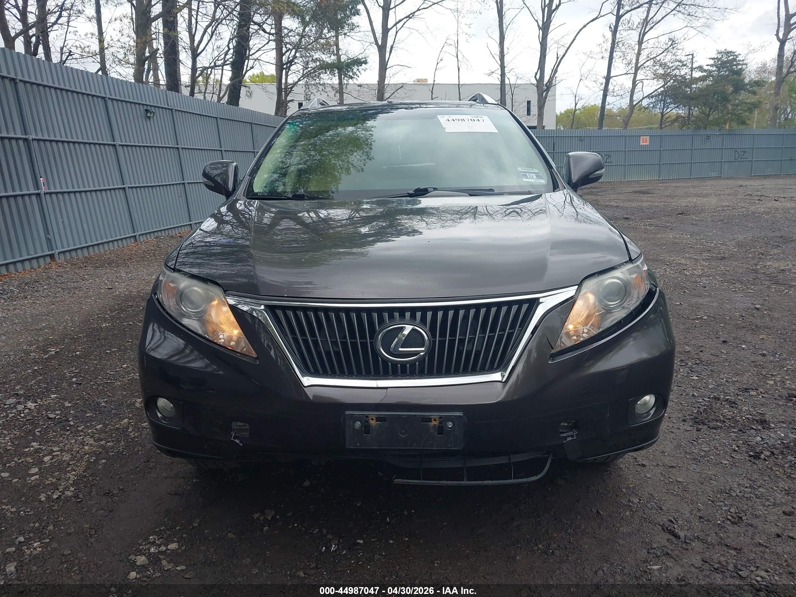 2010 Lexus Rx 350   Brown vin: 2T2BK1BA6AC035689