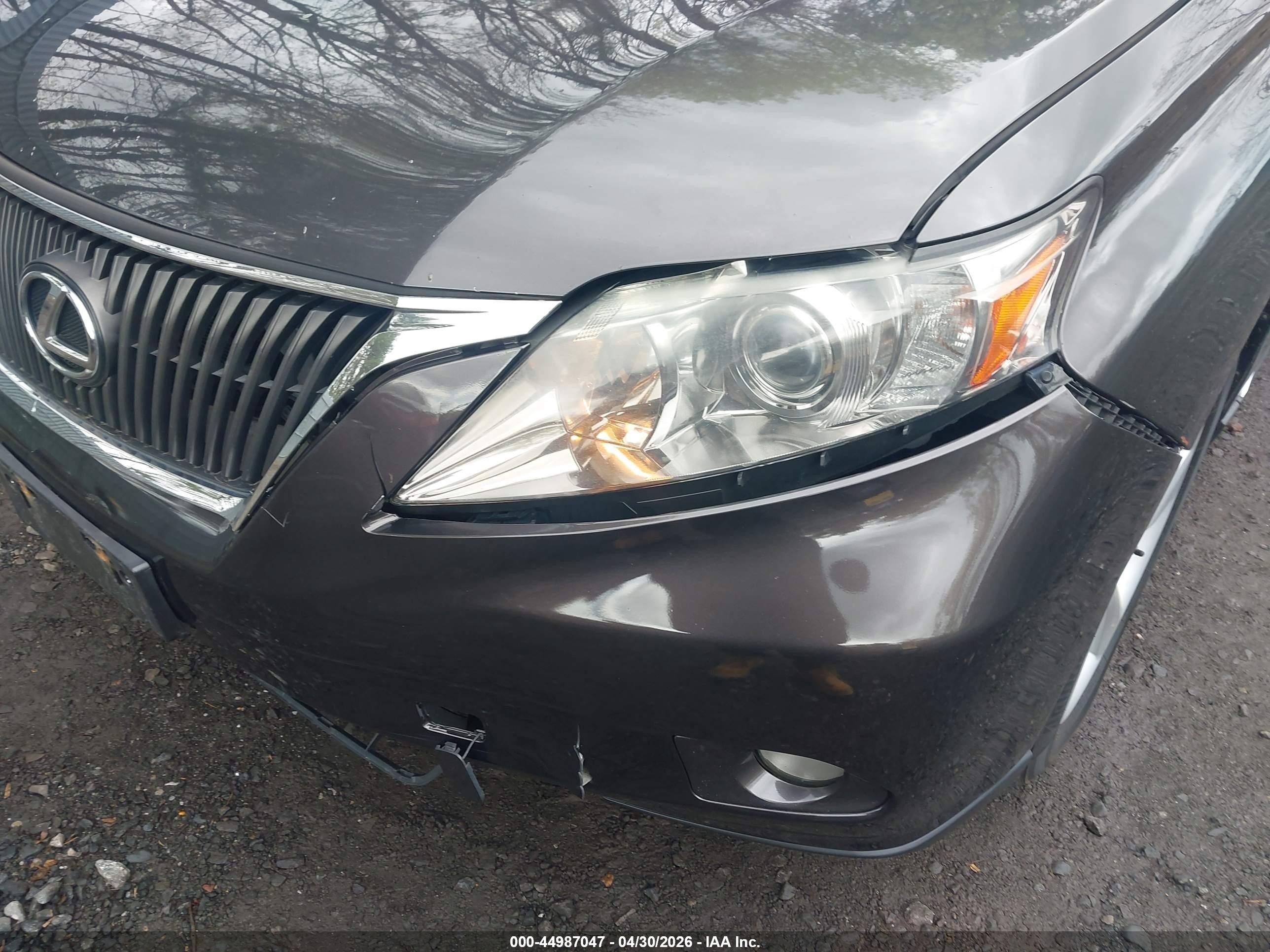 2010 Lexus Rx 350   Brown vin: 2T2BK1BA6AC035689