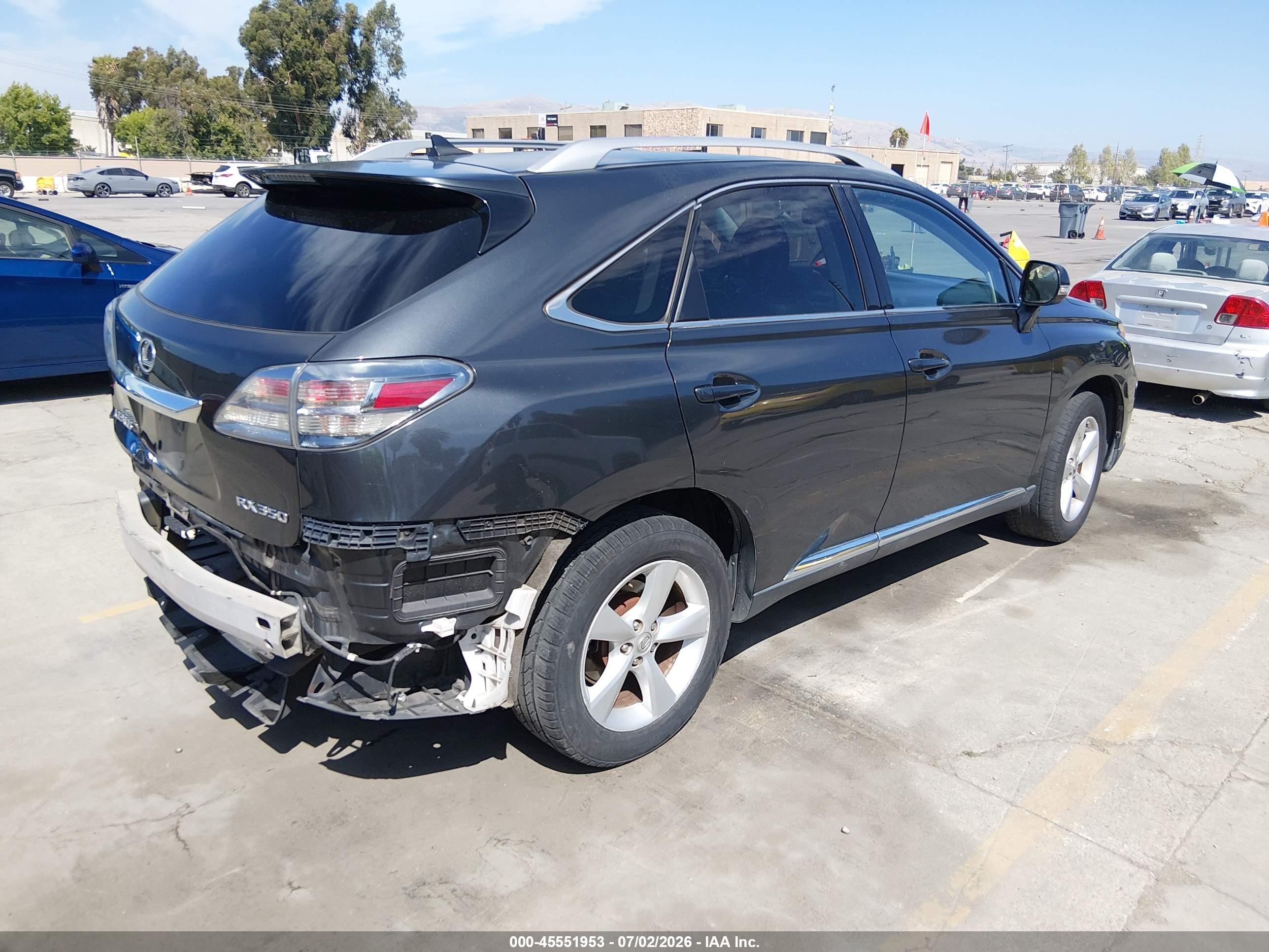 2010 Lexus Rx 350   Black vin: 2T2BK1BA6AC038074