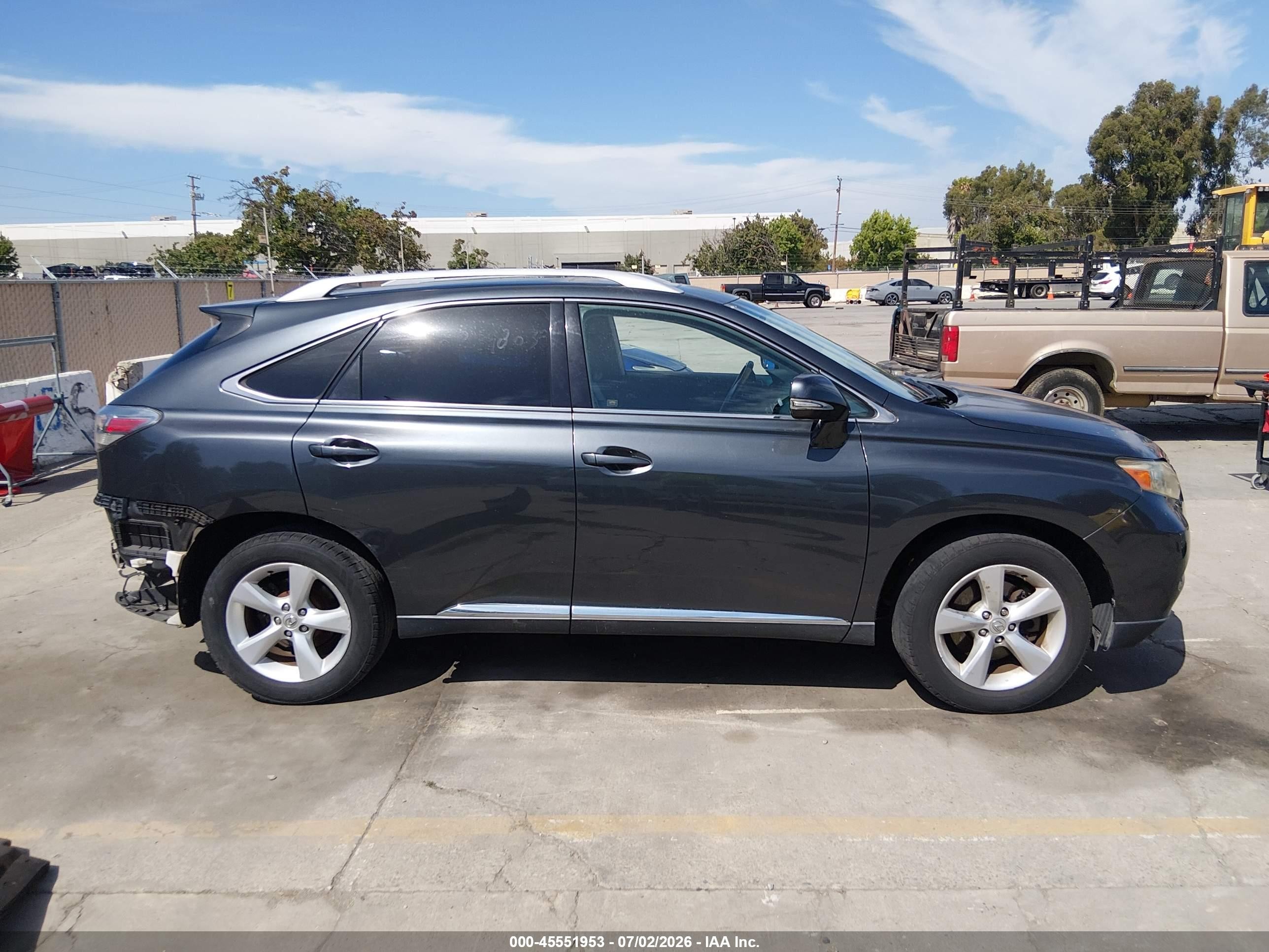 2010 Lexus Rx 350   Black vin: 2T2BK1BA6AC038074
