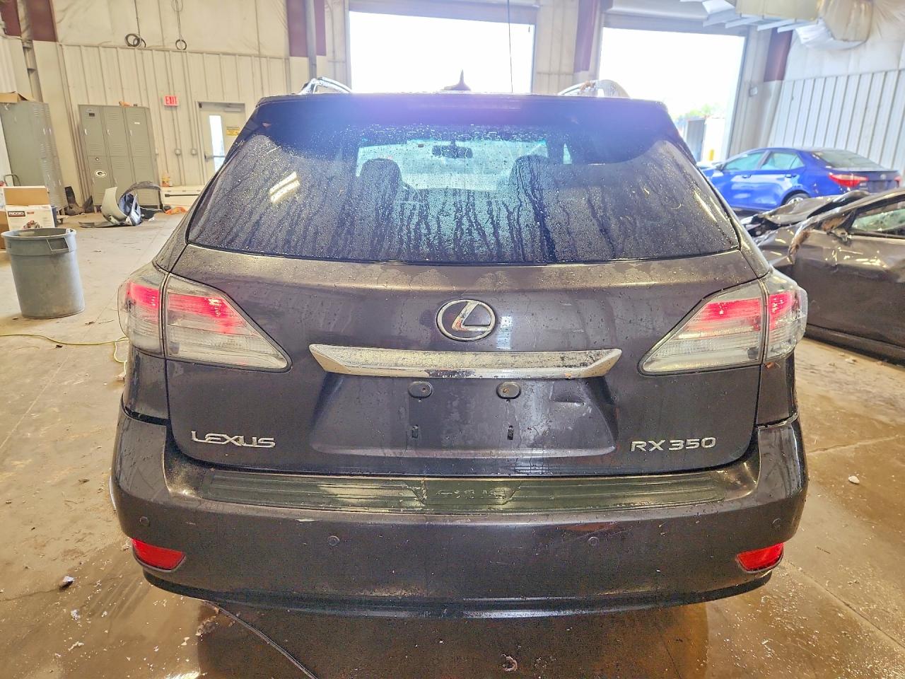 2010 Lexus Rx 350 Charcoal vin: 2T2BK1BA6AC039404