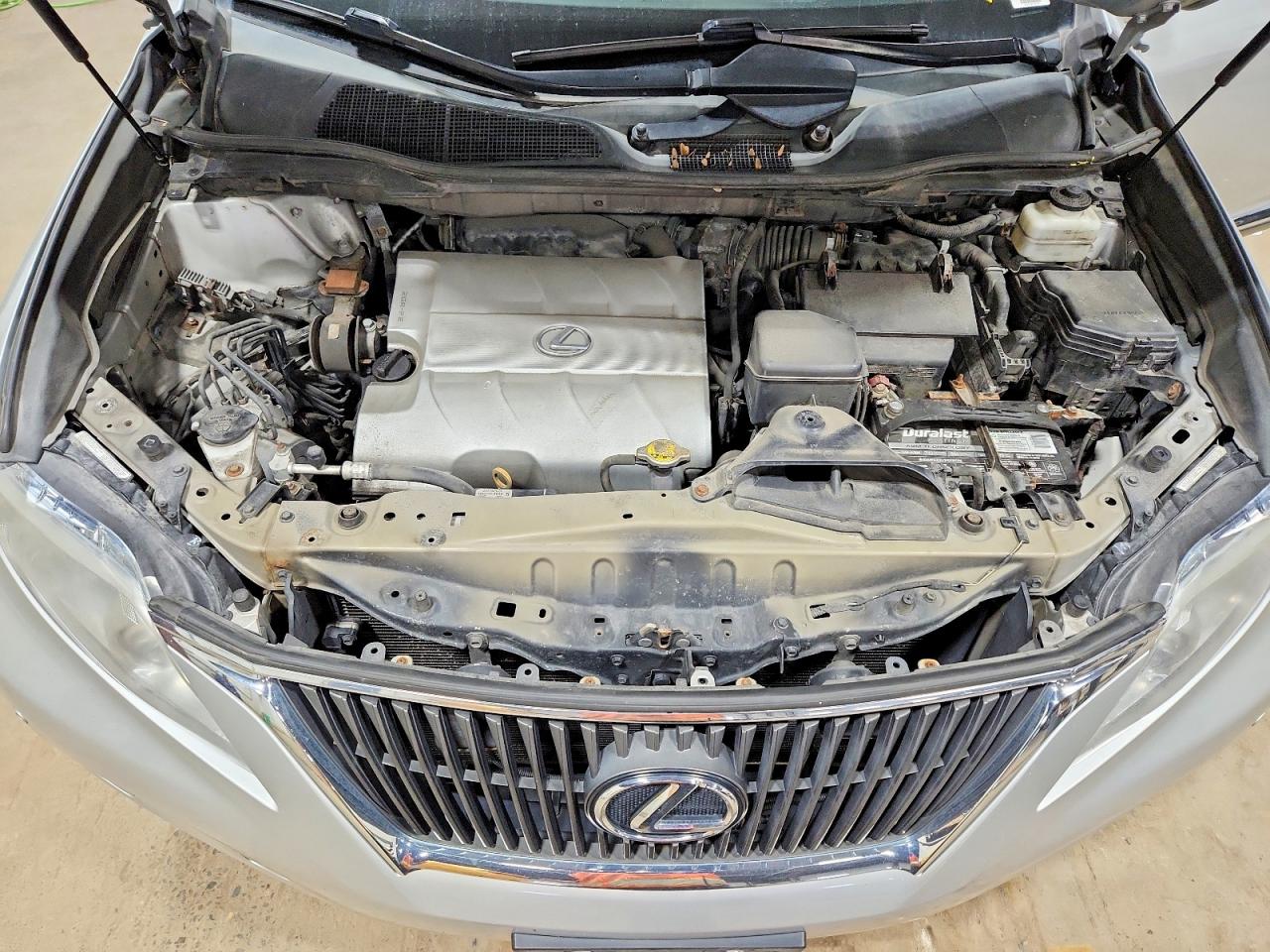 2010 Lexus Rx 350 Silver vin: 2T2BK1BA6AC041721