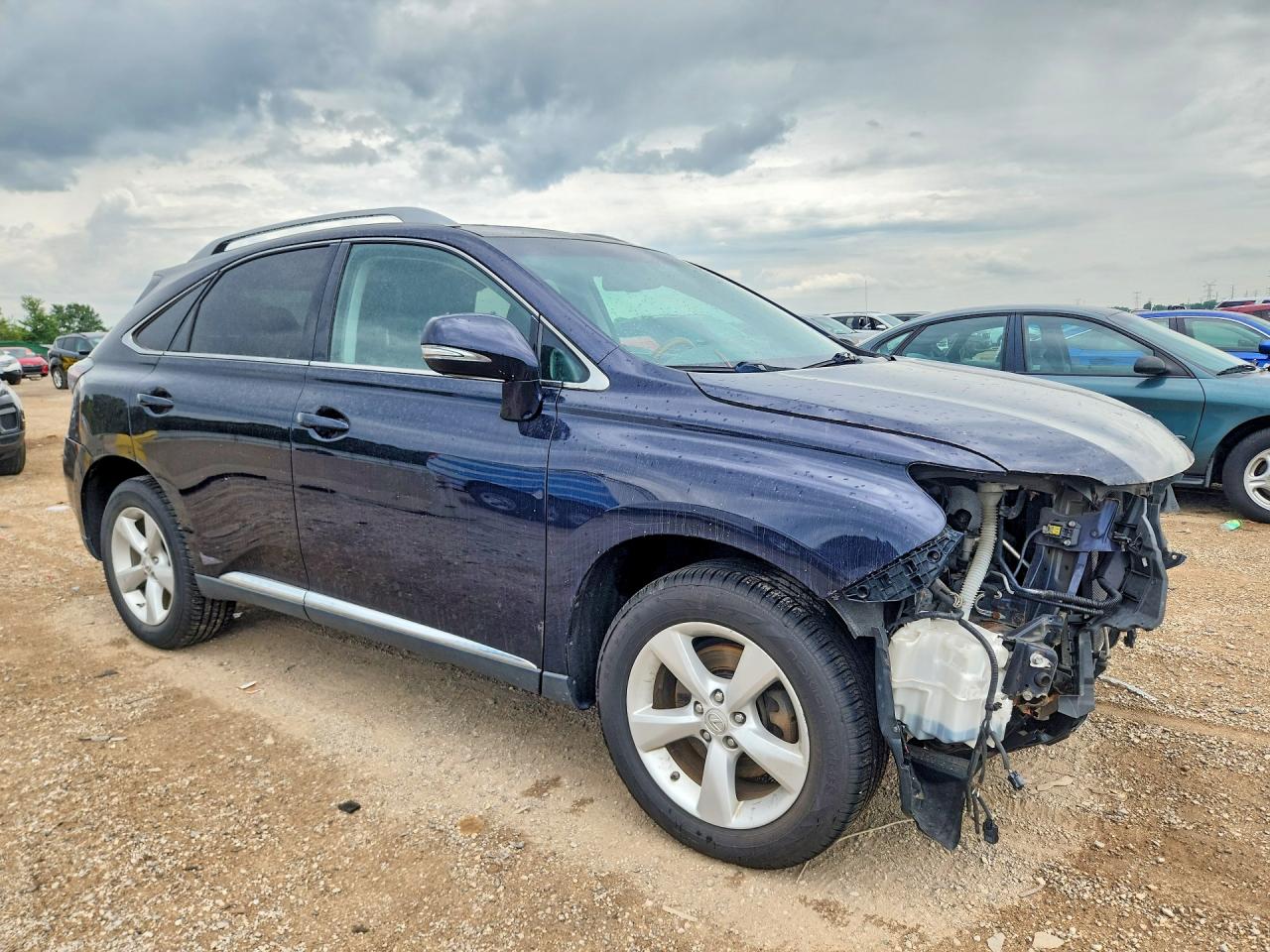 2010 Lexus Rx 350 Blue vin: 2T2BK1BA6AC043372