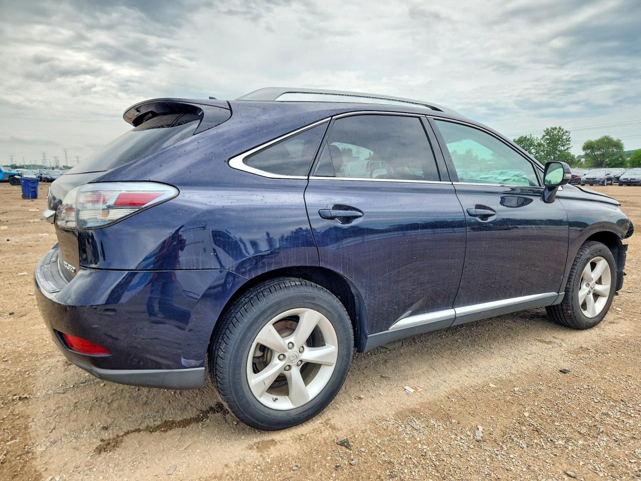 2010 Lexus Rx 350 Blue vin: 2T2BK1BA6AC043372