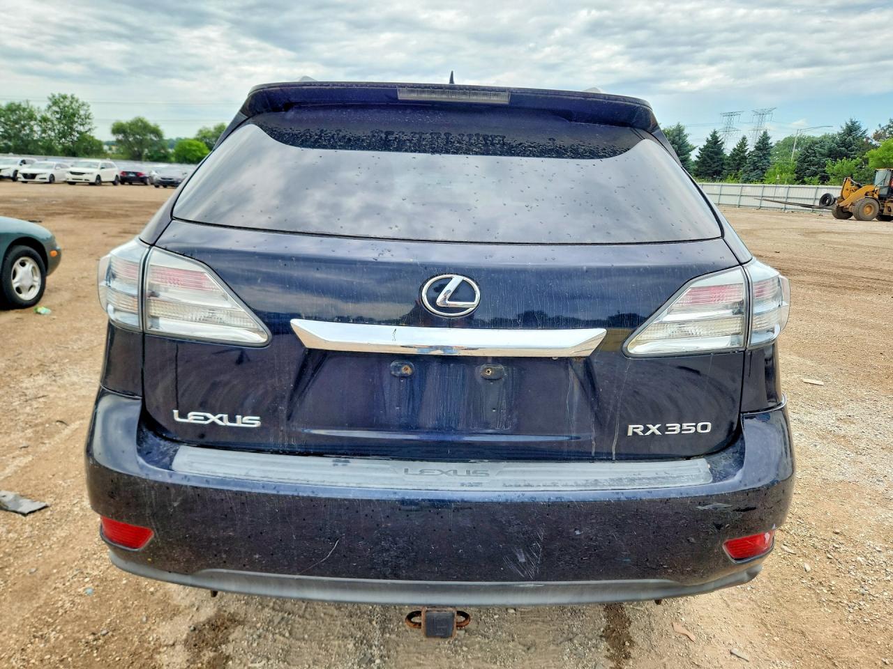 2010 Lexus Rx 350 Blue vin: 2T2BK1BA6AC043372
