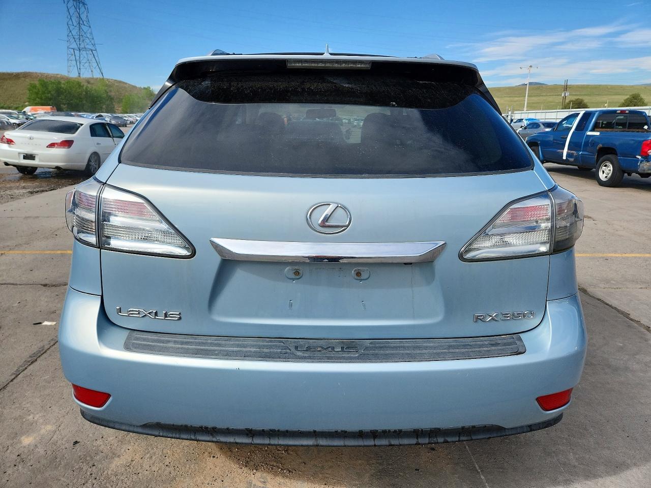 2010 Lexus Rx 350 Синий vin: 2T2BK1BA6AC047292