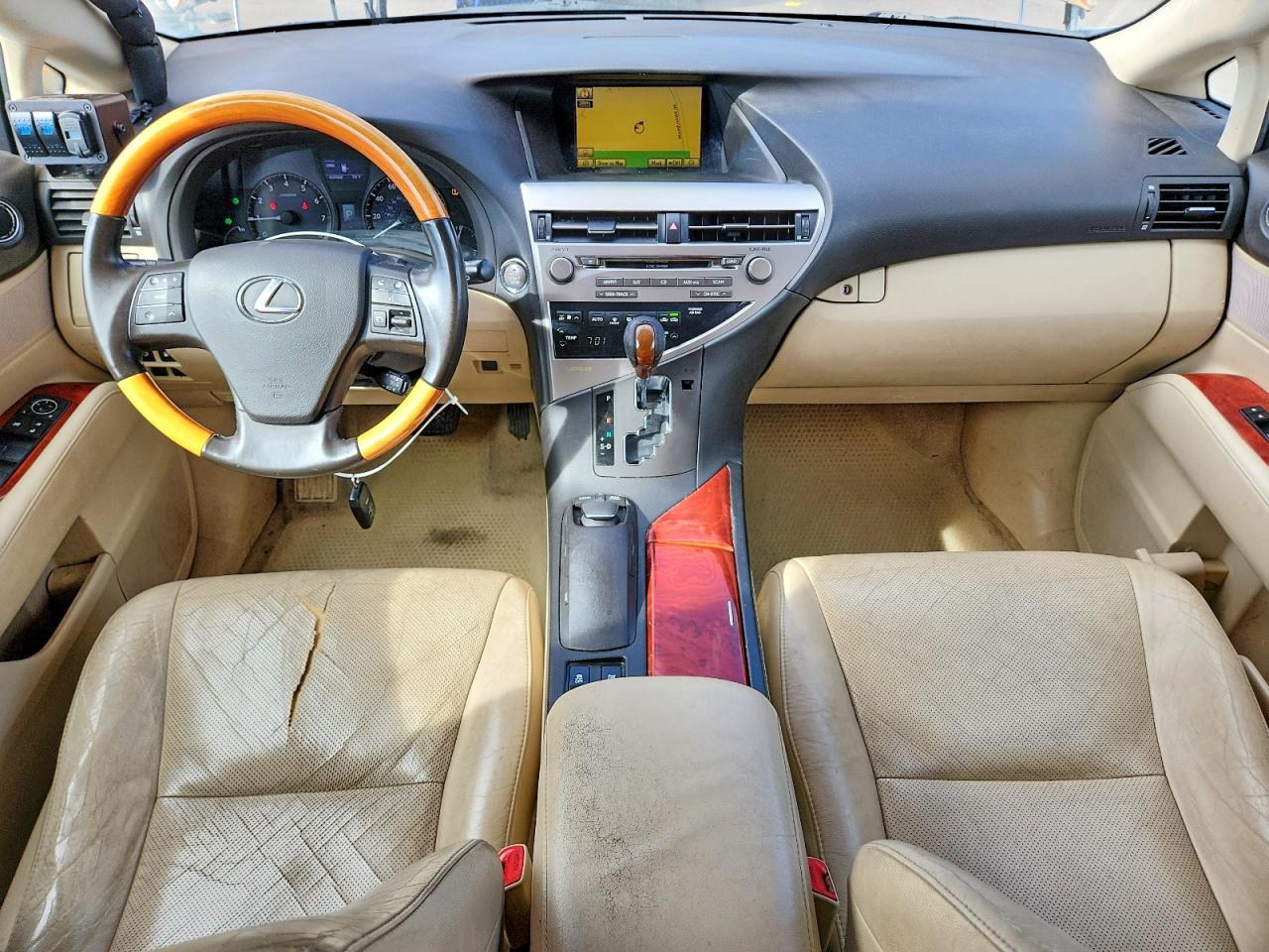 2010 Lexus Rx 350 Синий vin: 2T2BK1BA6AC047292