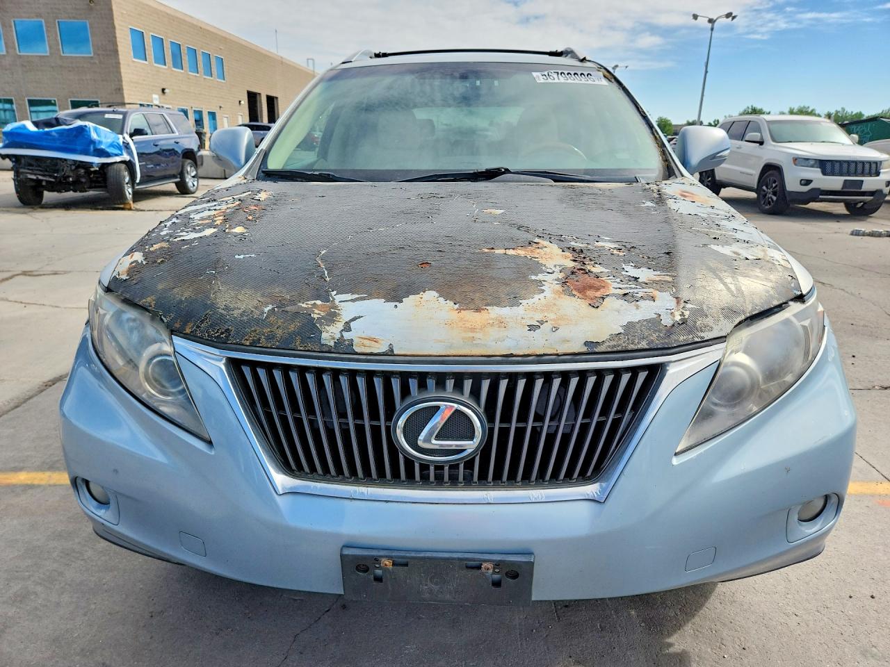 2010 Lexus Rx 350 Синий vin: 2T2BK1BA6AC047292