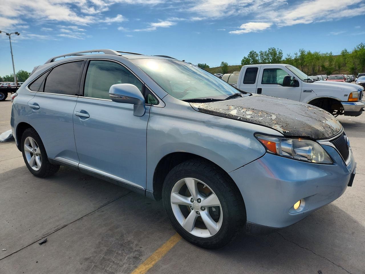 2010 Lexus Rx 350 Синий vin: 2T2BK1BA6AC047292