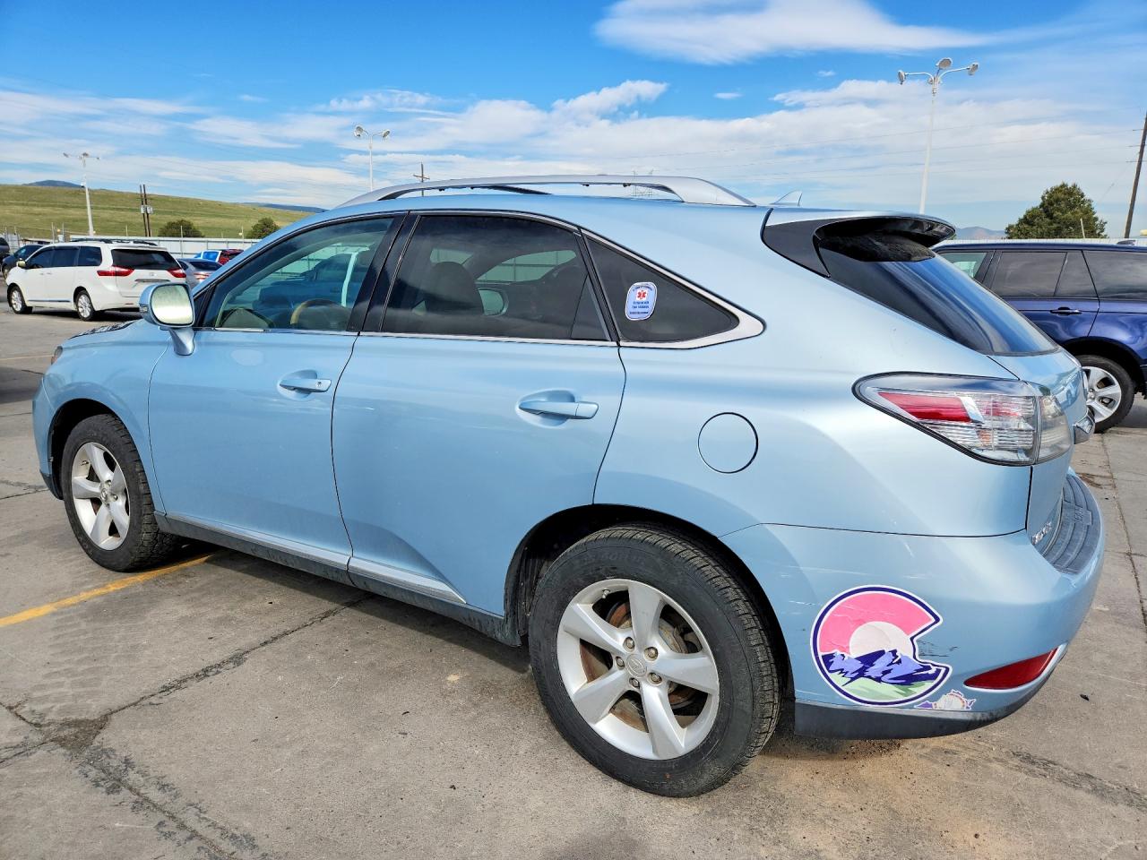2010 Lexus Rx 350 Синий vin: 2T2BK1BA6AC047292