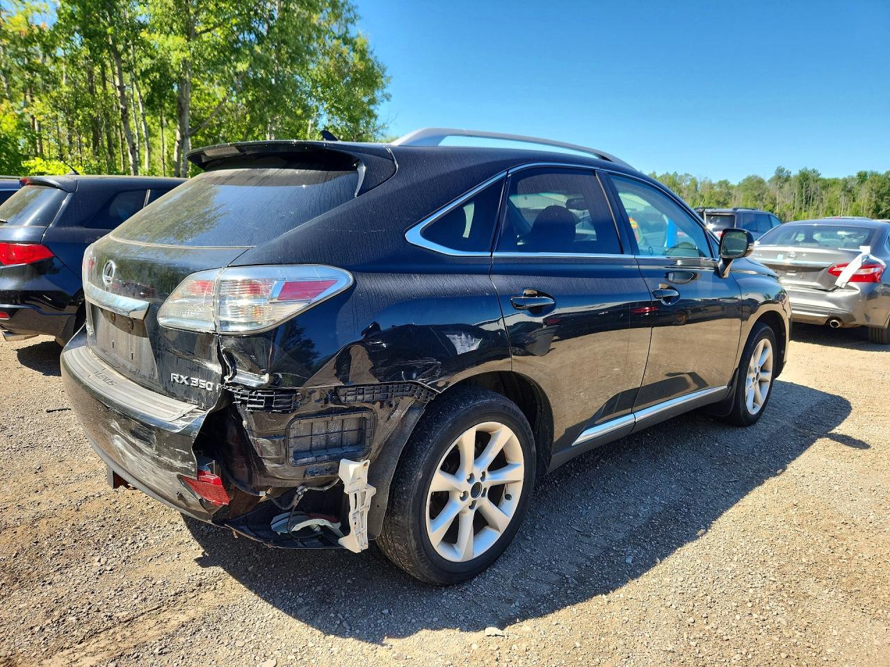2010 Lexus Rx 350 Черный vin: 2T2BK1BA6AC049284