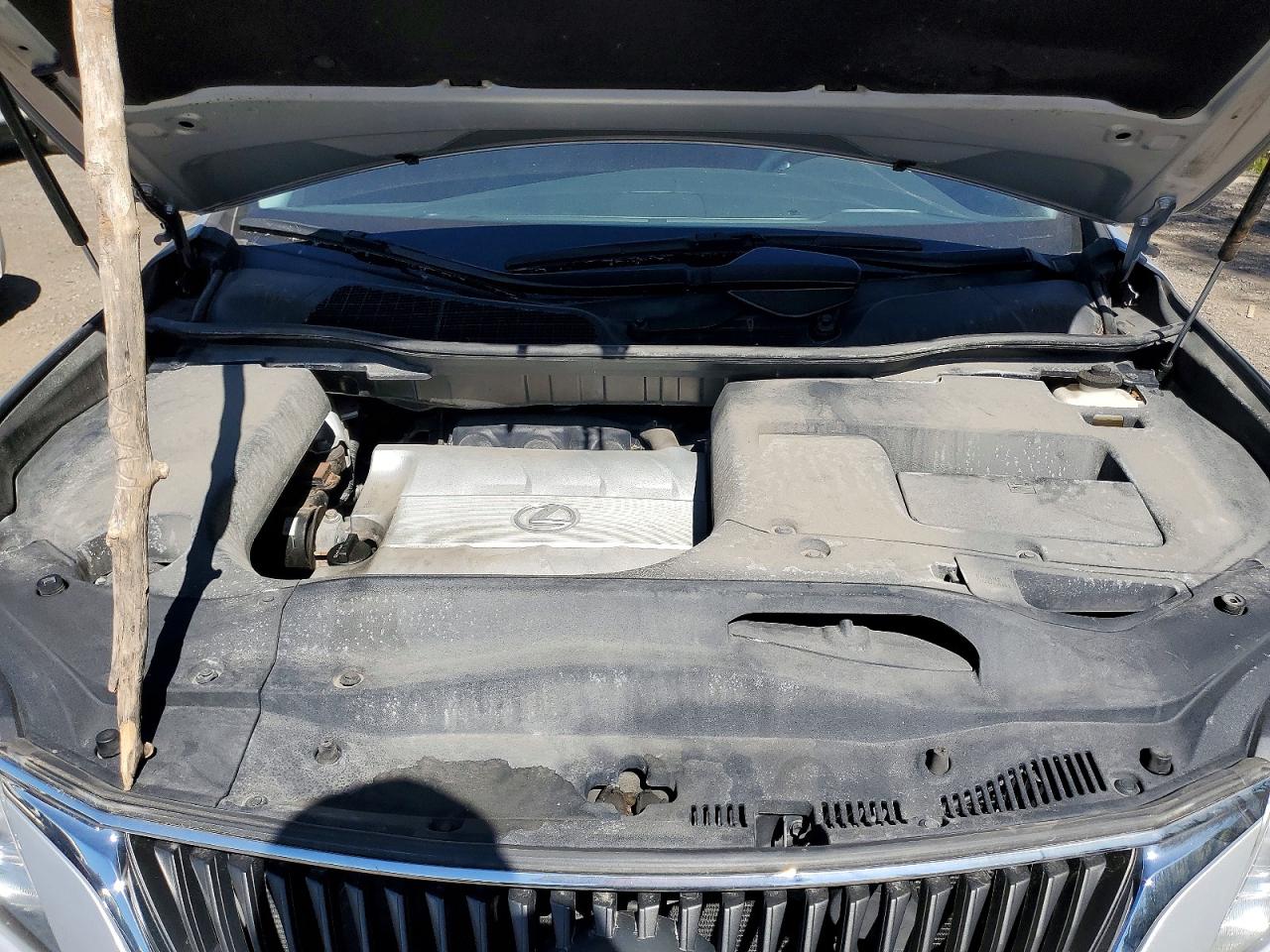 2010 Lexus Rx 350 Base Серебряный vin: 2T2BK1BA6AC055800