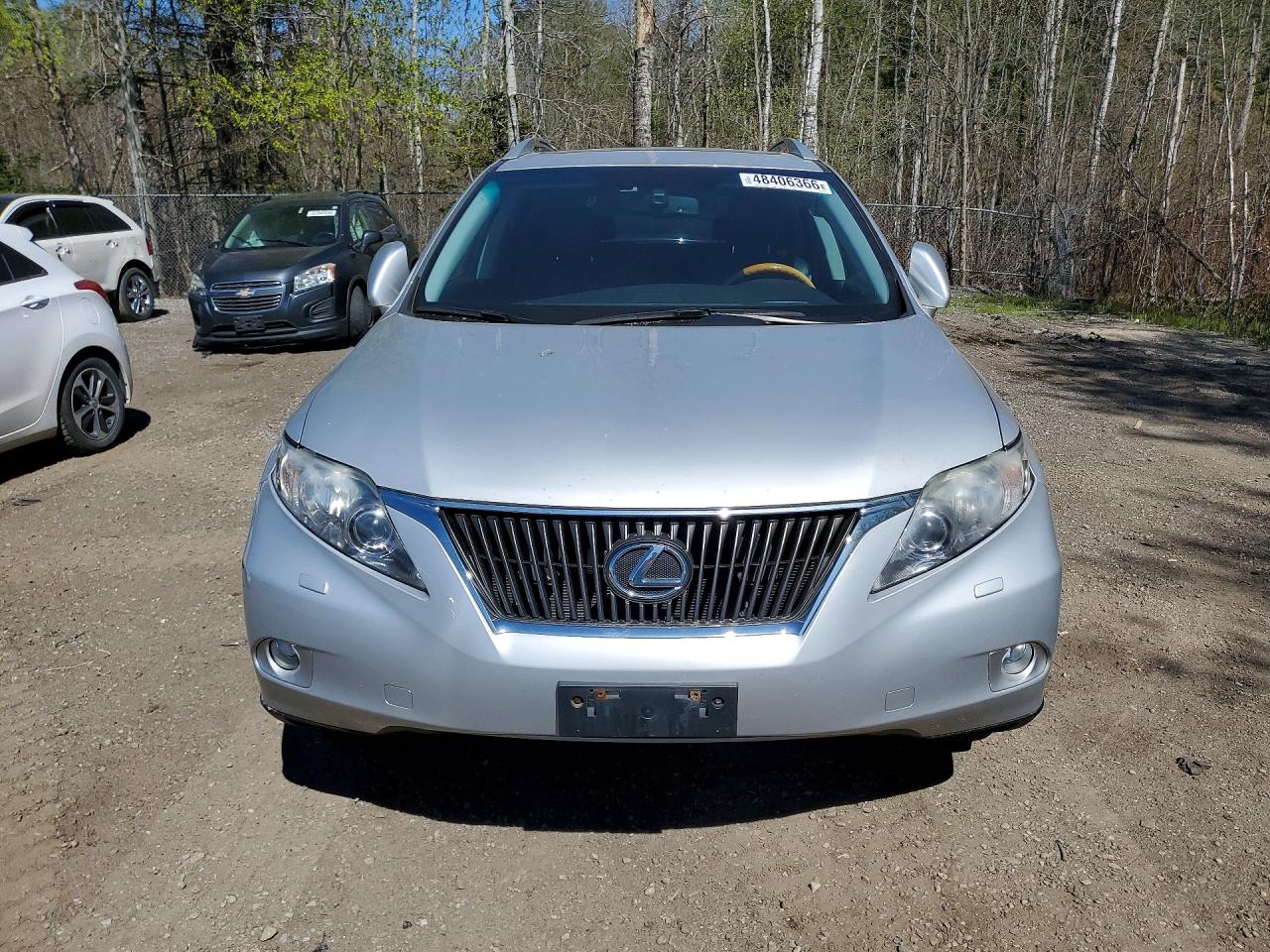 2010 Lexus Rx 350 Base Серебряный vin: 2T2BK1BA6AC055800