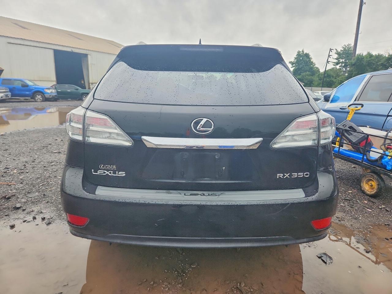 2010 Lexus Rx 350 Black vin: 2T2BK1BA6AC058681