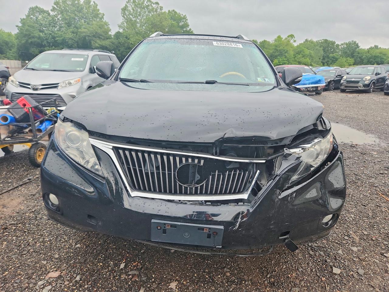 2010 Lexus Rx 350 Black vin: 2T2BK1BA6AC058681
