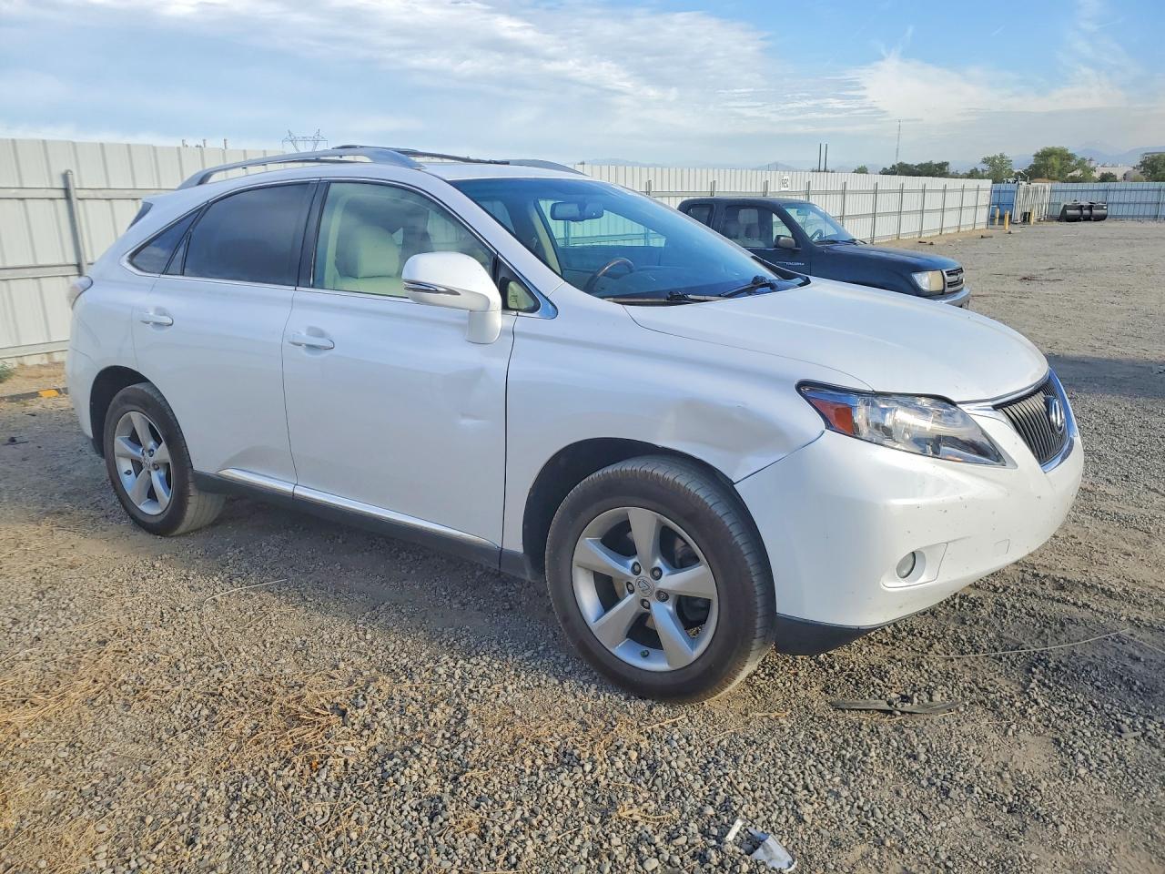 2010 Lexus Rx 350 Белый vin: 2T2BK1BA6AC062598