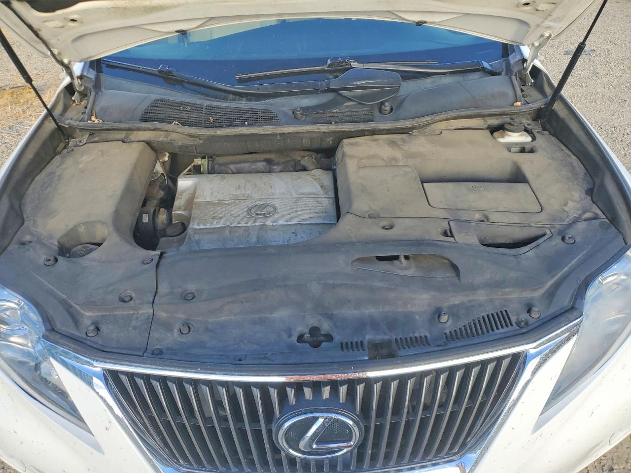 2010 Lexus Rx 350 Белый vin: 2T2BK1BA6AC062598