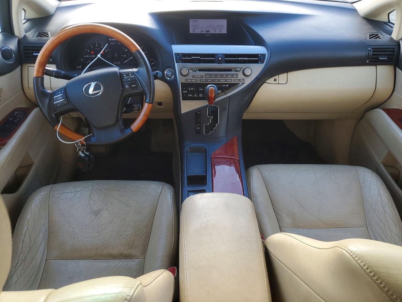 2010 Lexus Rx 350 Белый vin: 2T2BK1BA6AC062598