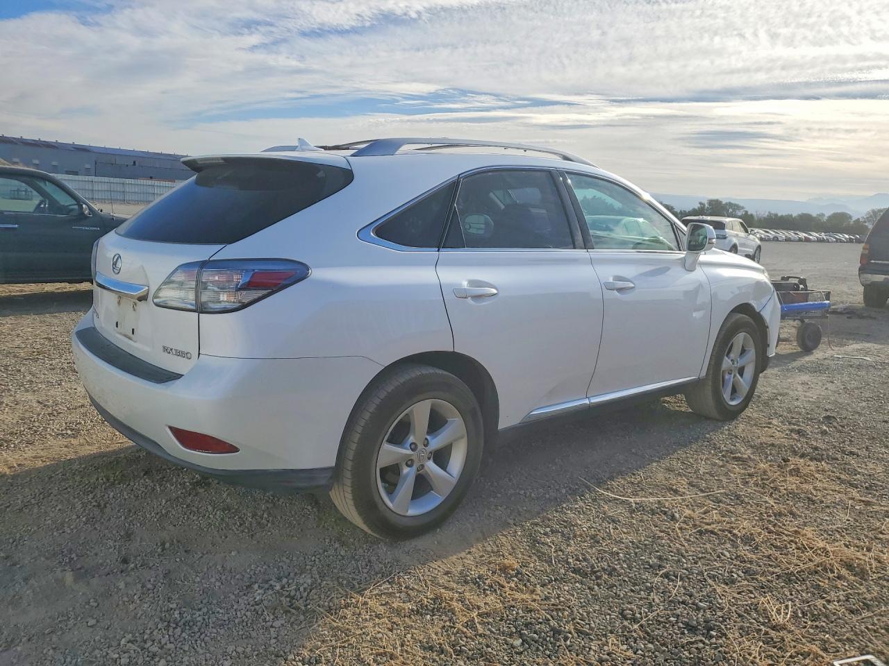 2010 Lexus Rx 350 Белый vin: 2T2BK1BA6AC062598