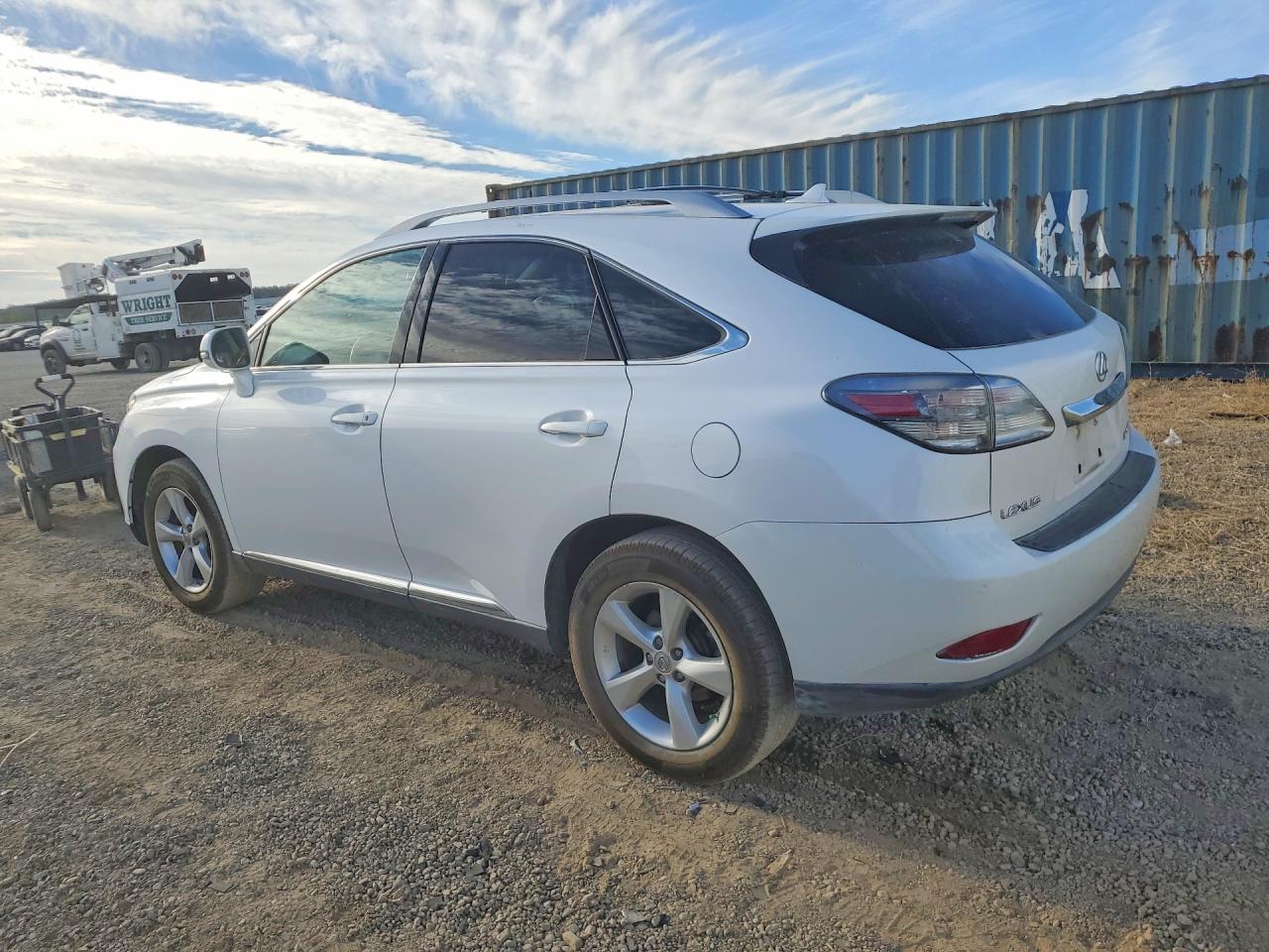 2010 Lexus Rx 350 Белый vin: 2T2BK1BA6AC062598