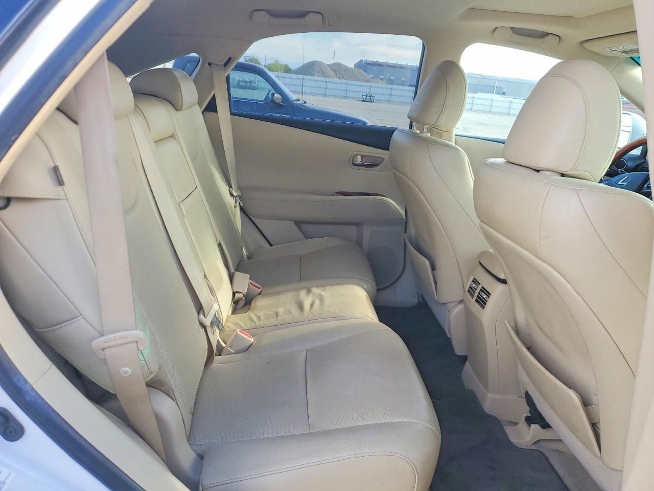 2010 Lexus Rx 350 Белый vin: 2T2BK1BA6AC062598