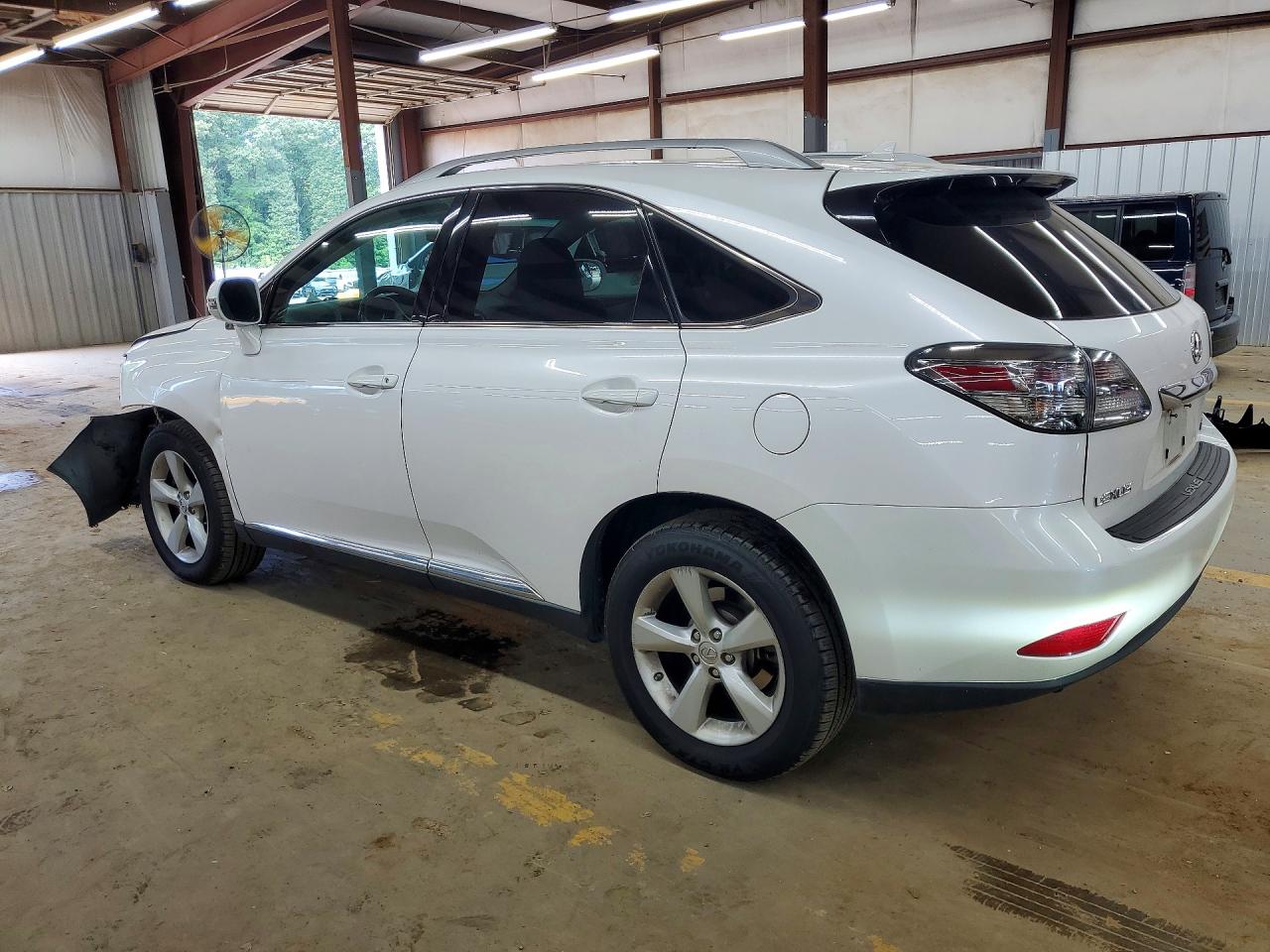 2010 Lexus Rx 350 White vin: 2T2BK1BA6AC064335