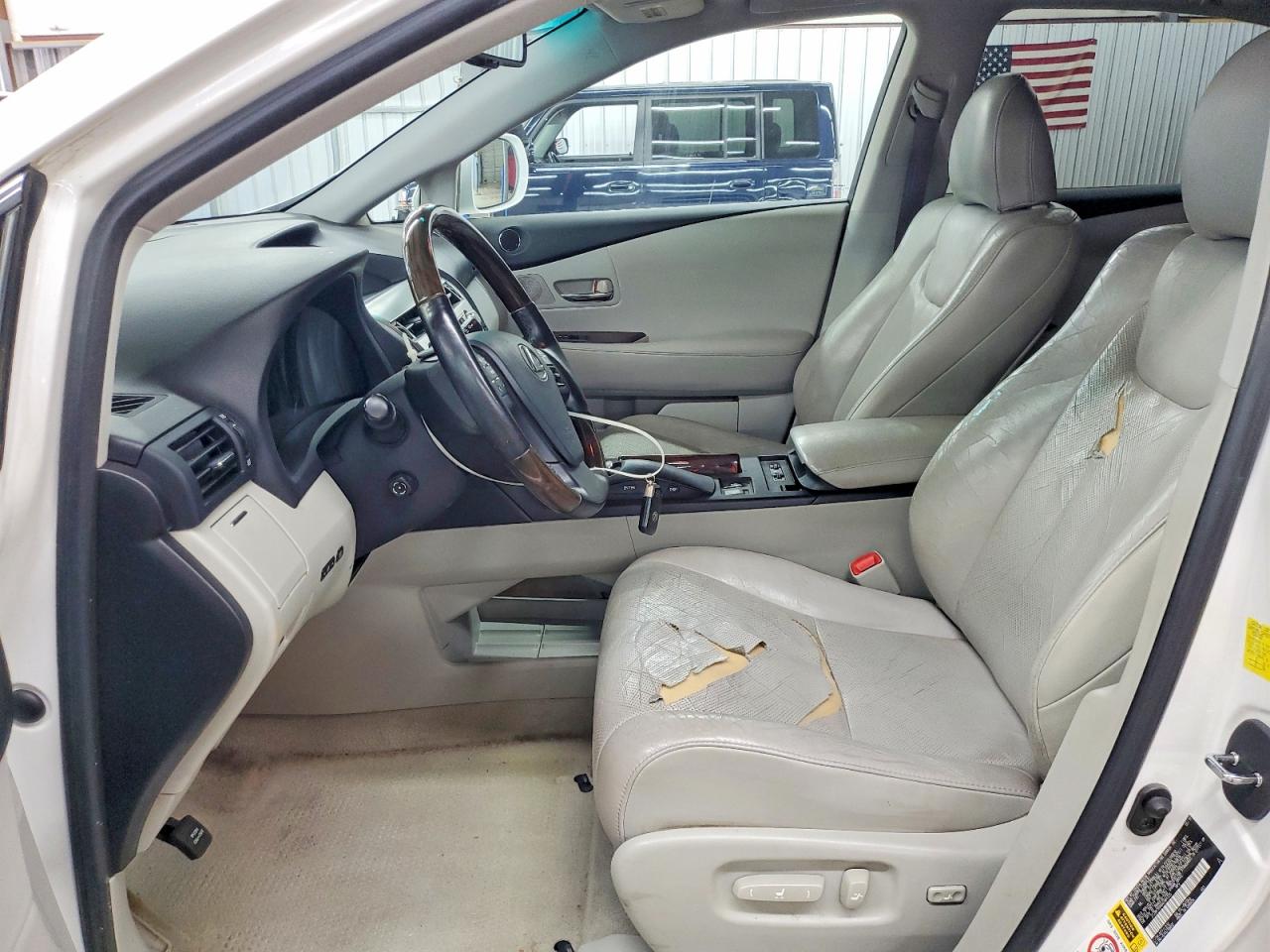 2010 Lexus Rx 350 White vin: 2T2BK1BA6AC064335