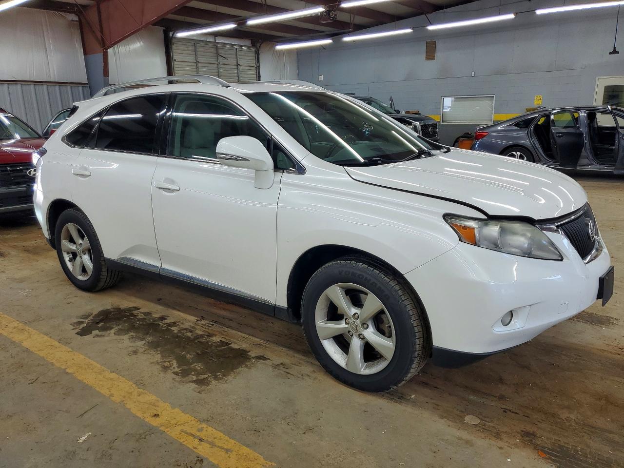 2010 Lexus Rx 350 White vin: 2T2BK1BA6AC064335