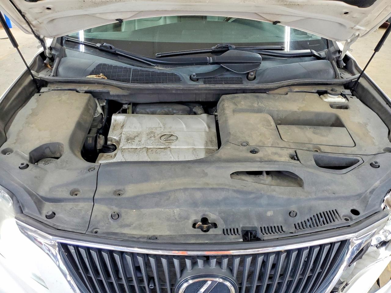 2010 Lexus Rx 350 White vin: 2T2BK1BA6AC064335