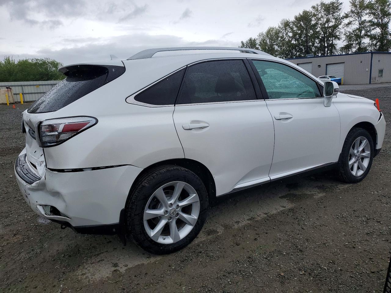 2010 Lexus Rx 350 White vin: 2T2BK1BA6AC066862