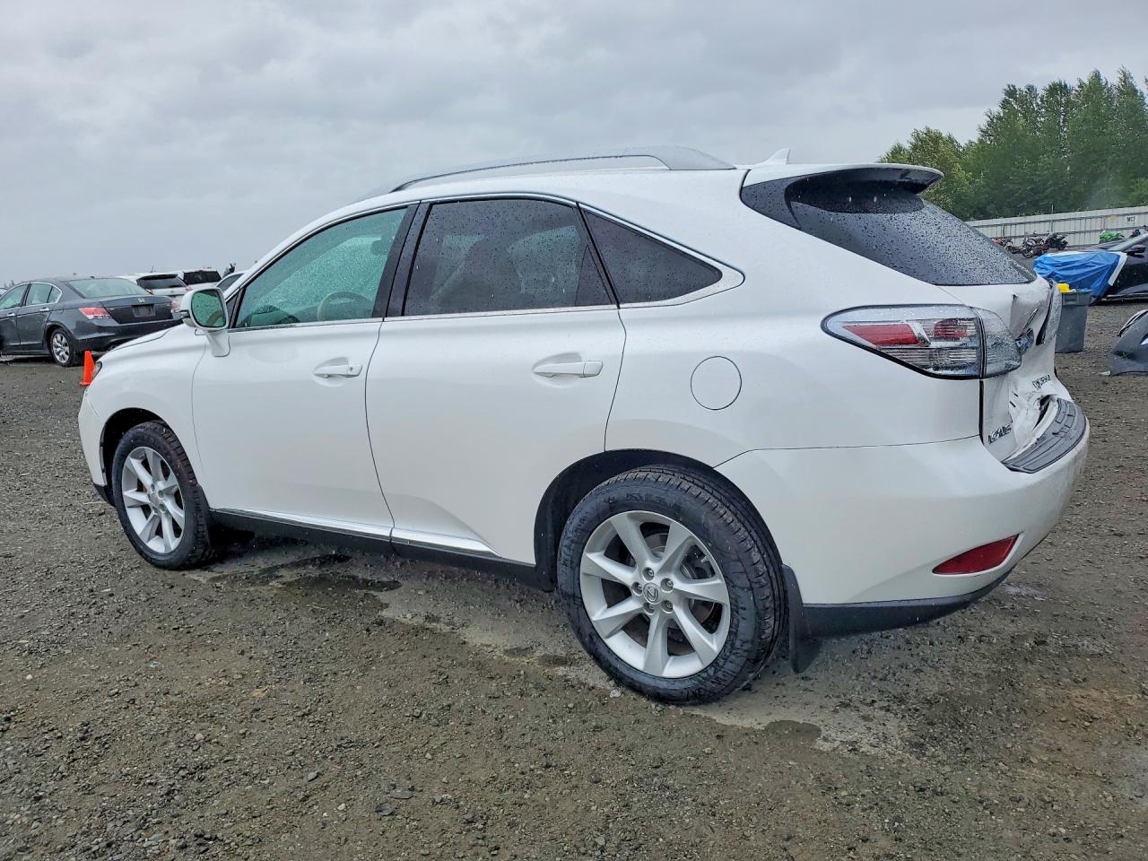 2010 Lexus Rx 350 White vin: 2T2BK1BA6AC066862
