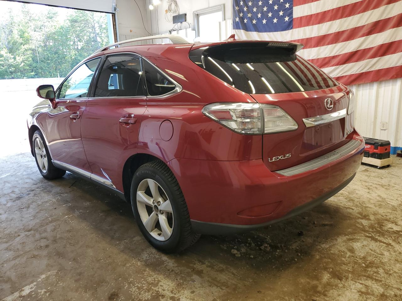 2010 Lexus Rx 350 Red vin: 2T2BK1BA6AC070328