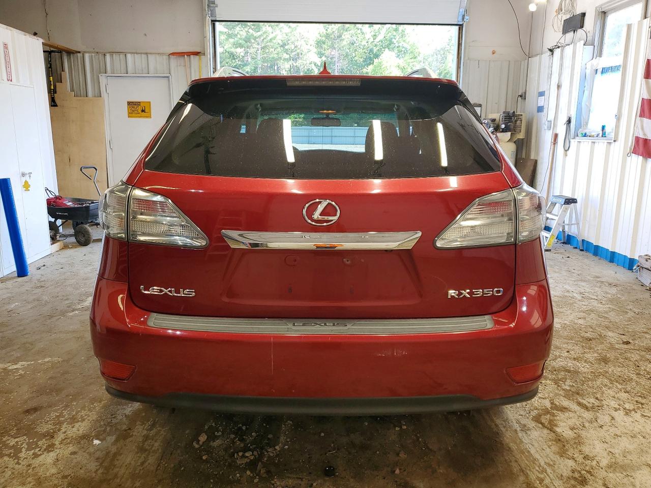 2010 Lexus Rx 350 Red vin: 2T2BK1BA6AC070328