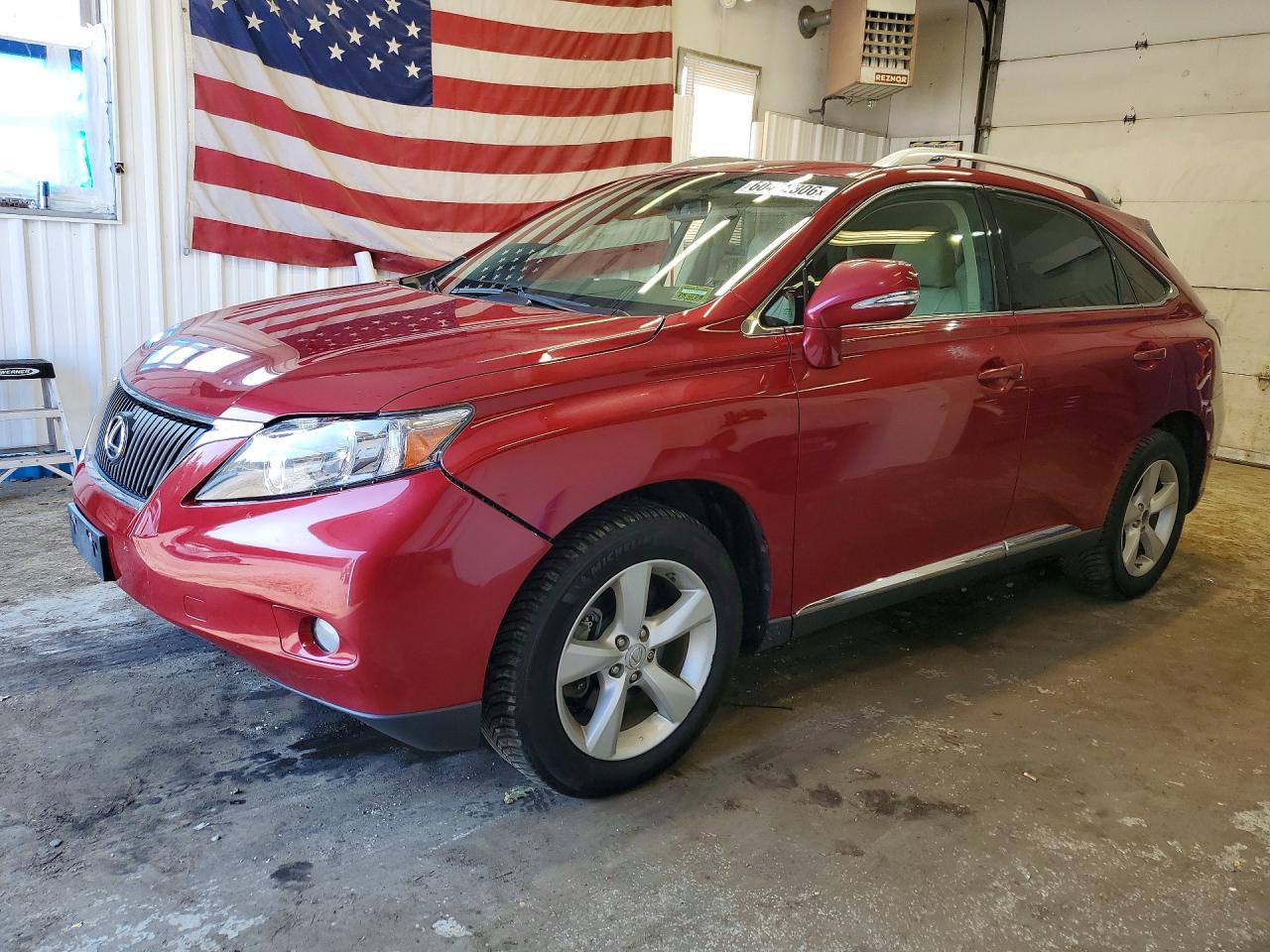 2010 Lexus Rx 350 Red vin: 2T2BK1BA6AC070328