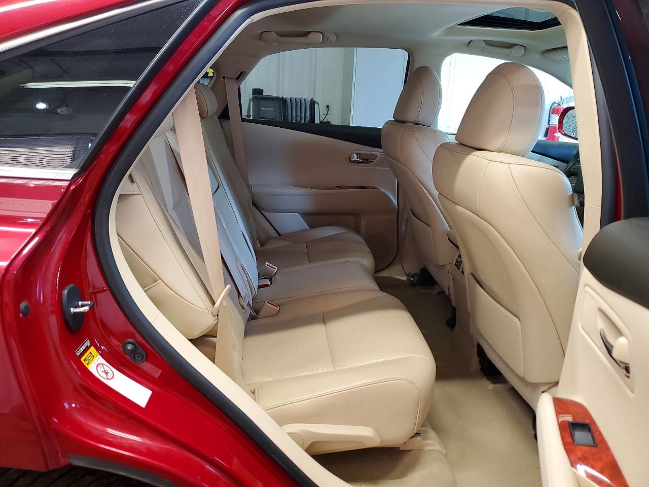 2010 Lexus Rx 350 Red vin: 2T2BK1BA6AC070328