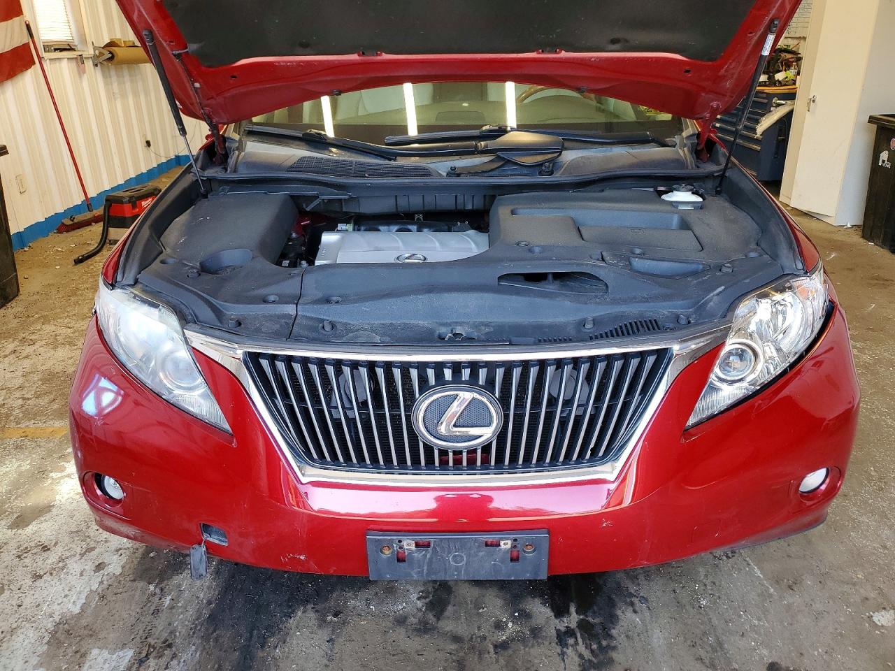 2010 Lexus Rx 350 Red vin: 2T2BK1BA6AC070328
