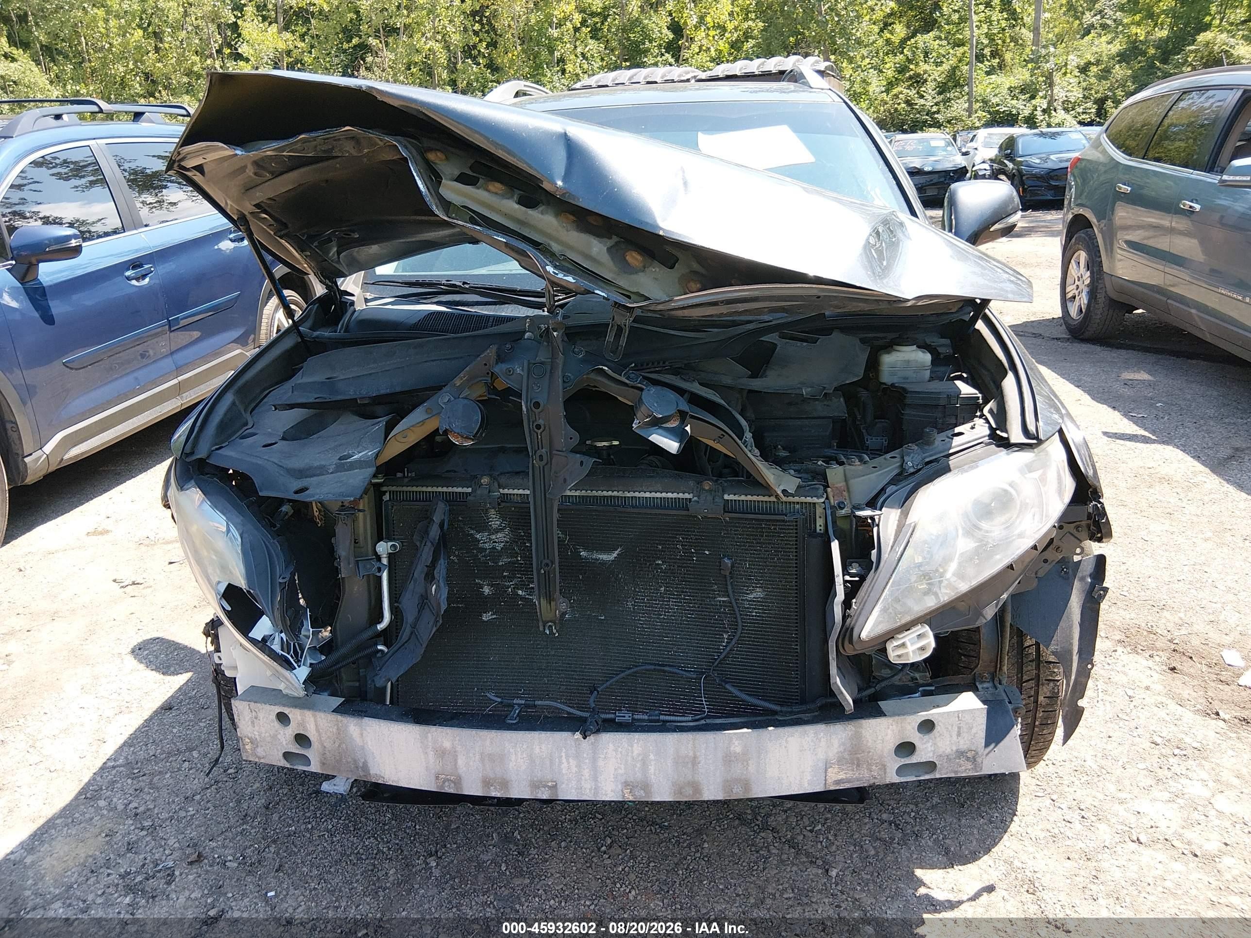 2010 Lexus Rx 350 Серый vin: 2T2BK1BA6AC077831