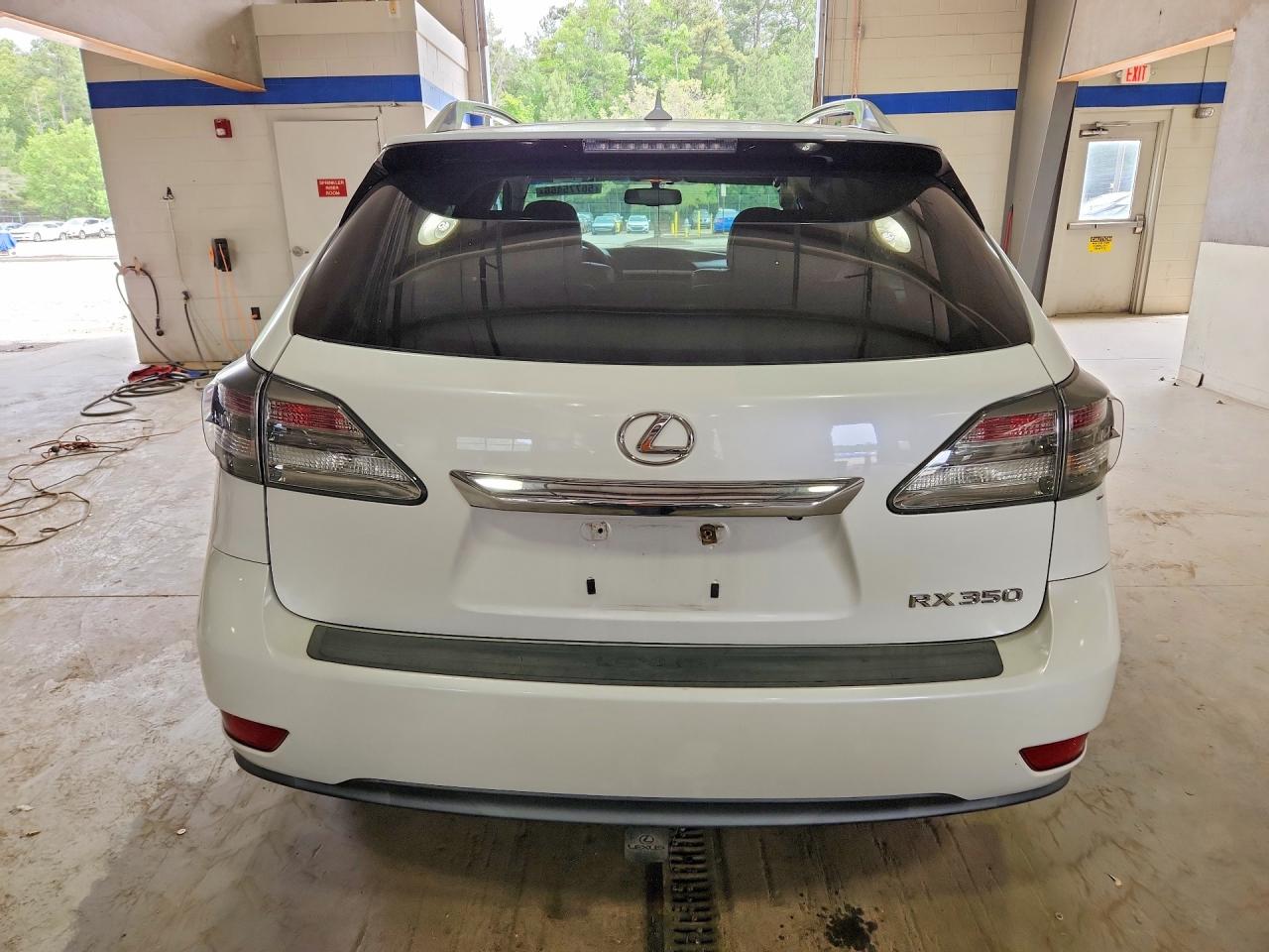 2011 Lexus Rx 350 White vin: 2T2BK1BA6BC085980