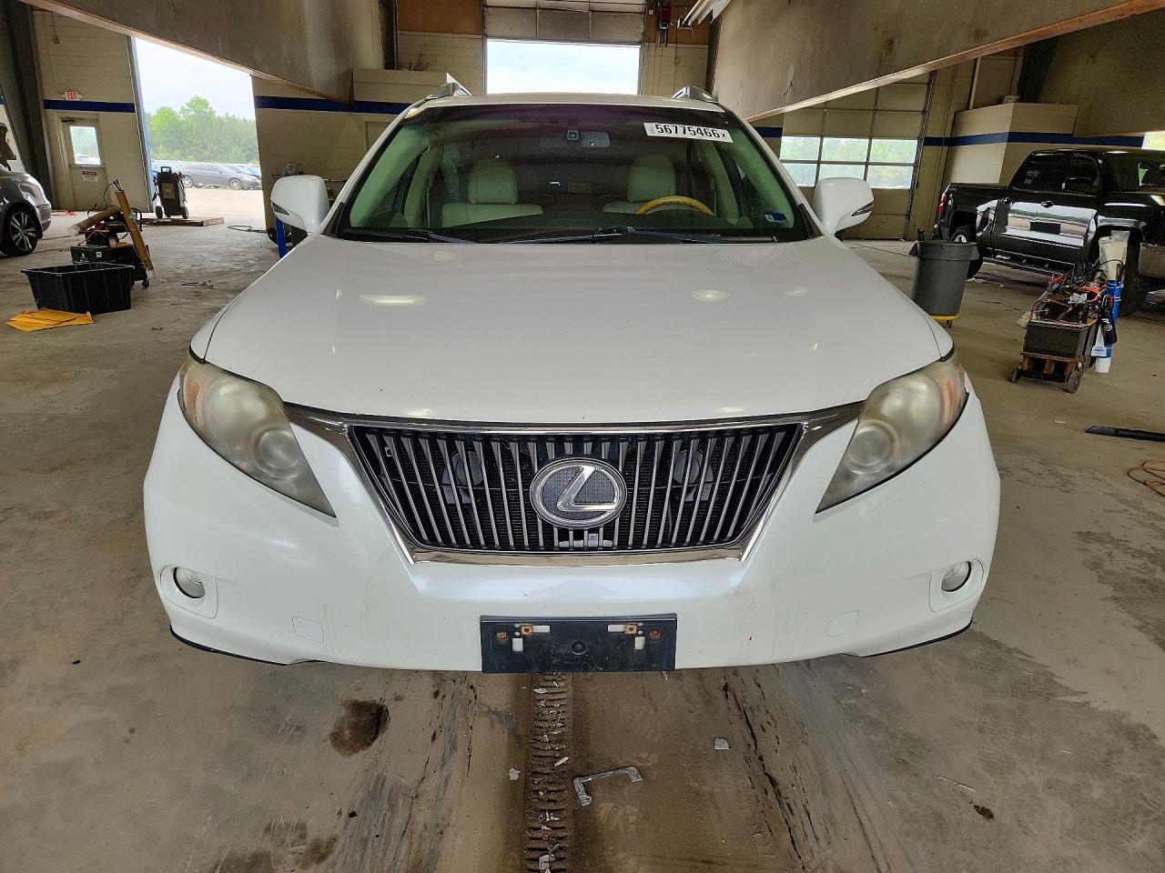 2011 Lexus Rx 350 White vin: 2T2BK1BA6BC085980