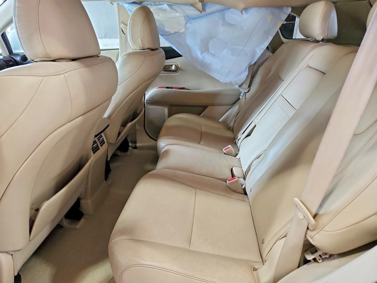 2011 Lexus Rx 350 White vin: 2T2BK1BA6BC085980