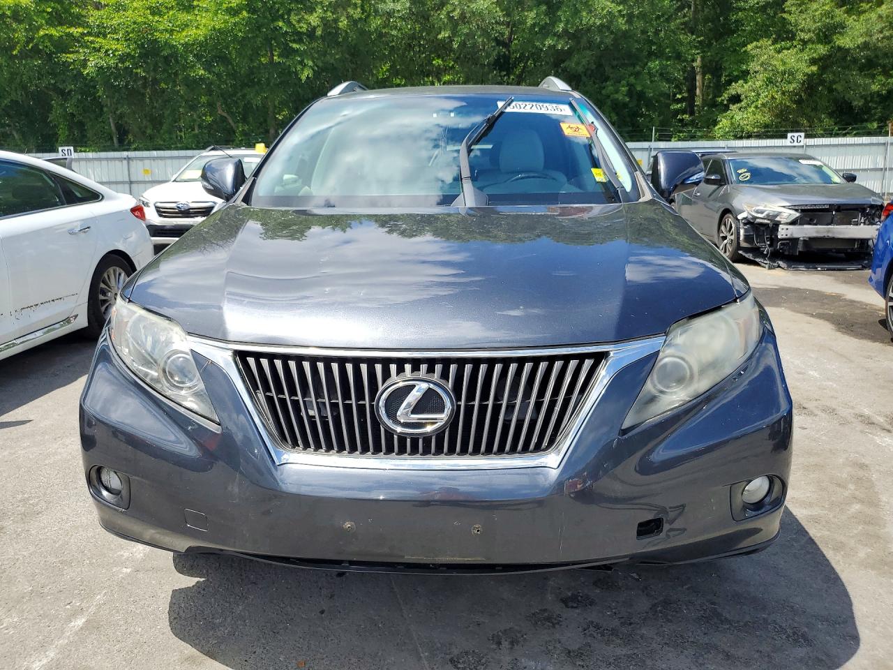 2011 Lexus Rx 350 Charcoal vin: 2T2BK1BA6BC103877